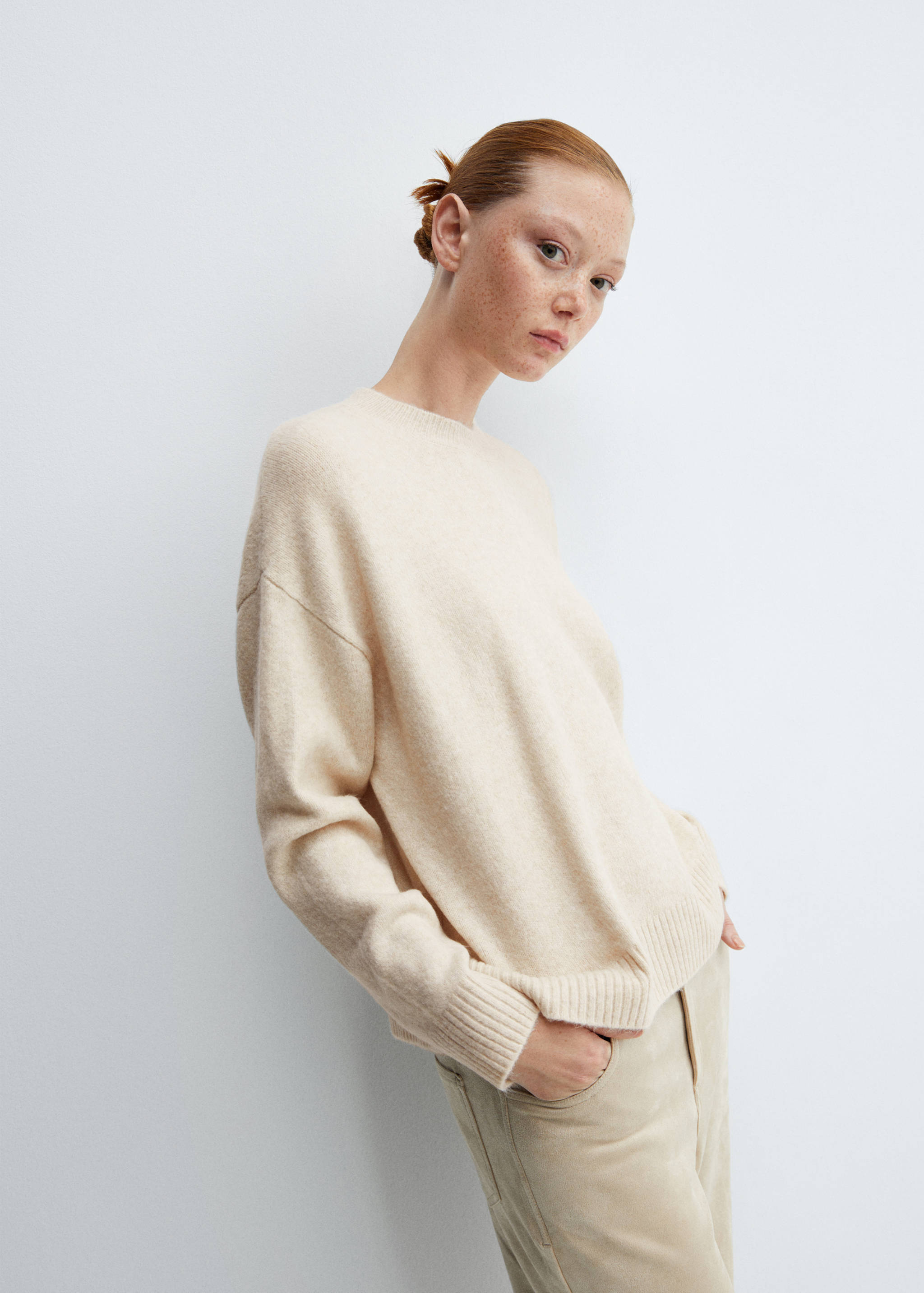 Rundhals-Strickjersey - Detail des Artikels 4