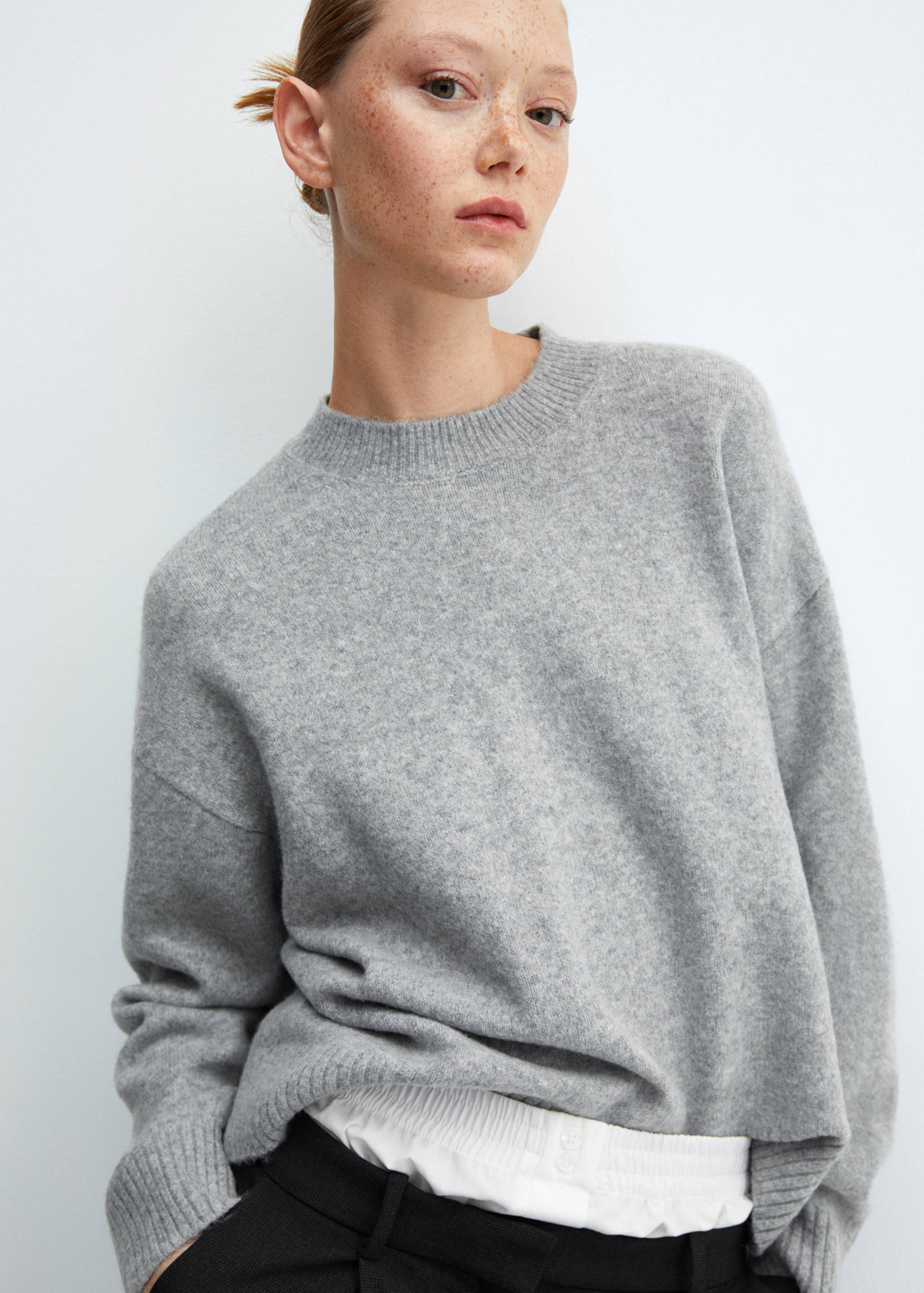 Rundhals-Strickjersey - Detail des Artikels 4