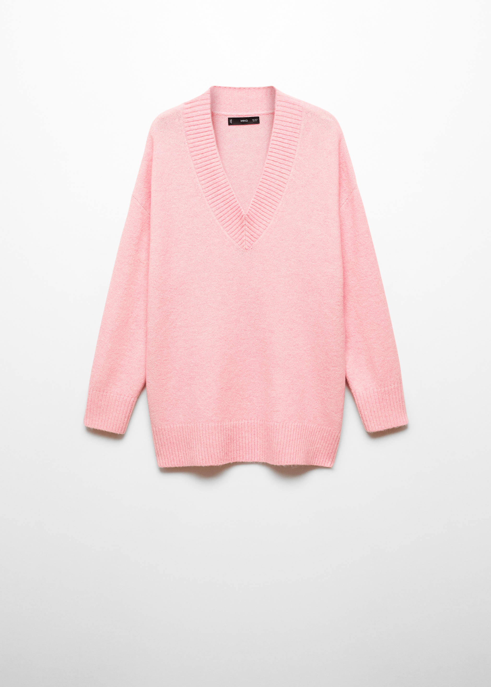 Oversized V-neck sweater - Article without model