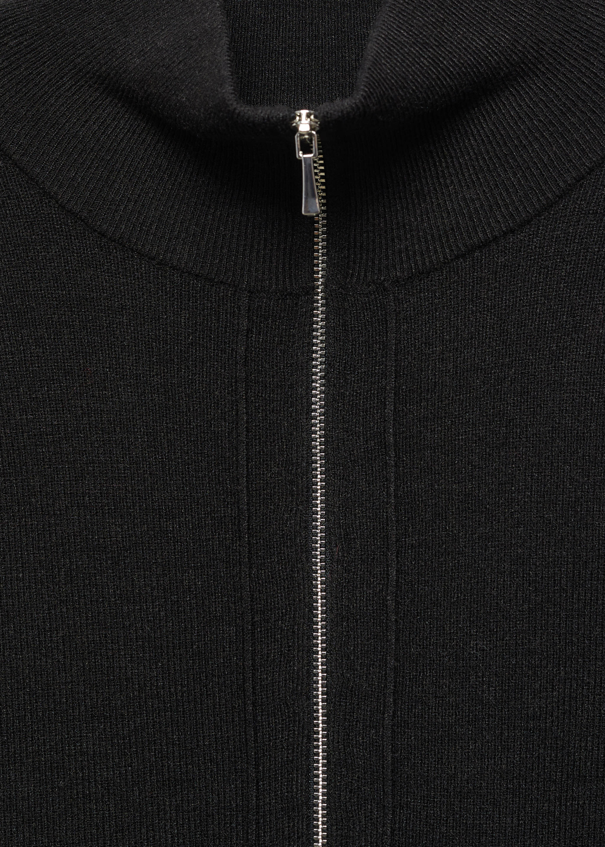 Zip neck jumper - Details of the article 8