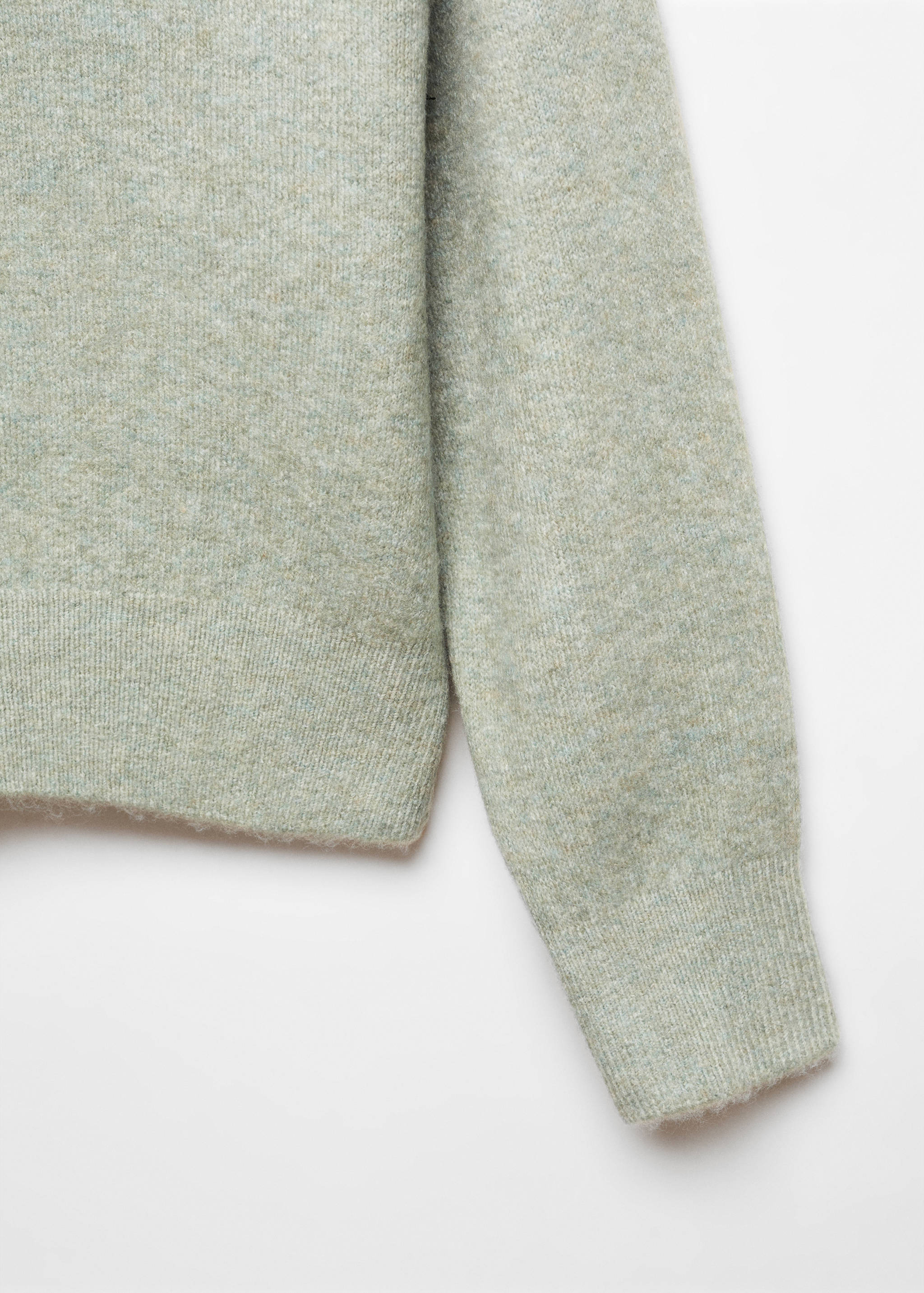 Boat-neck knitted sweater - Details of the article 8