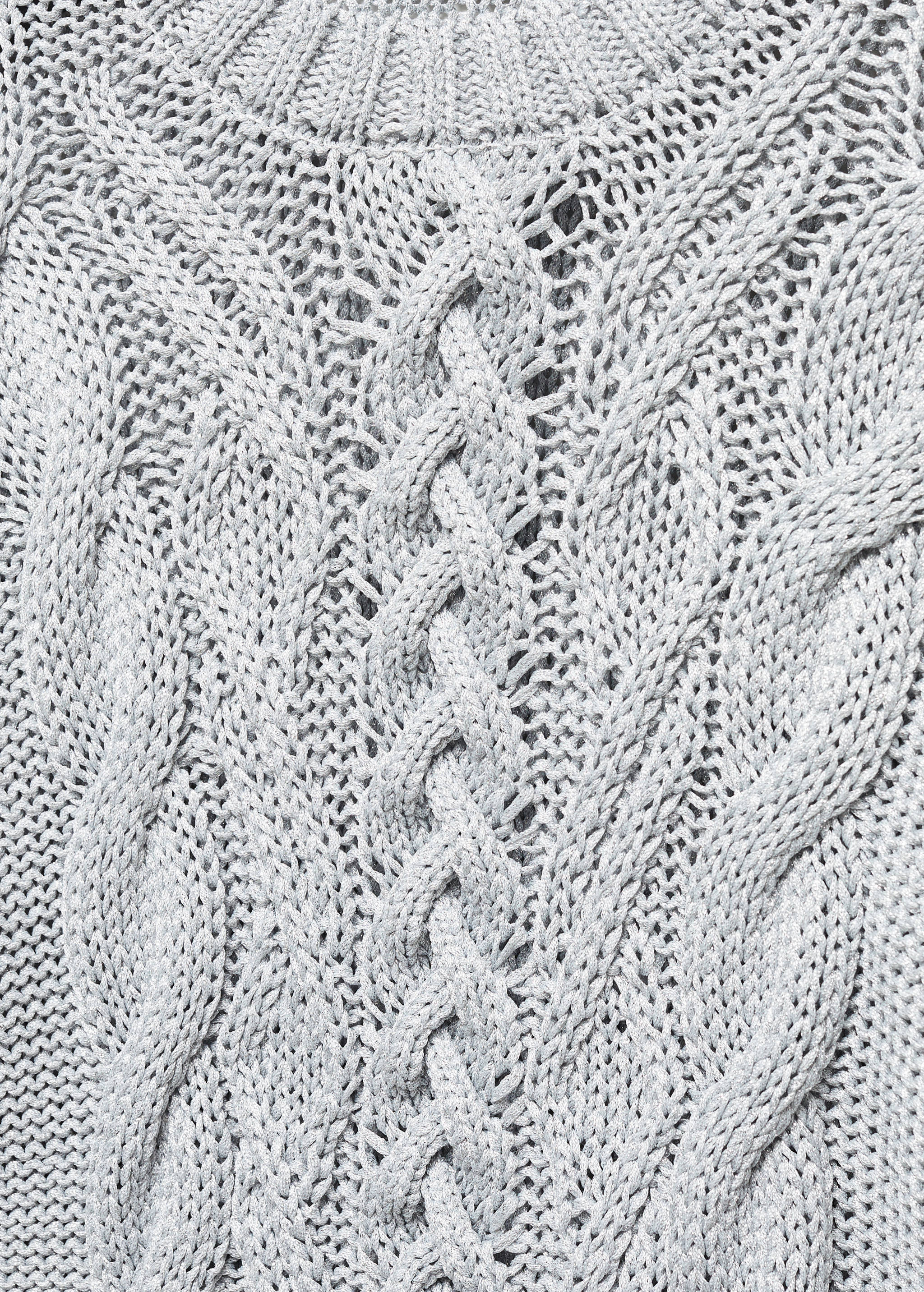 Braided knitted sweater - Details of the article 8