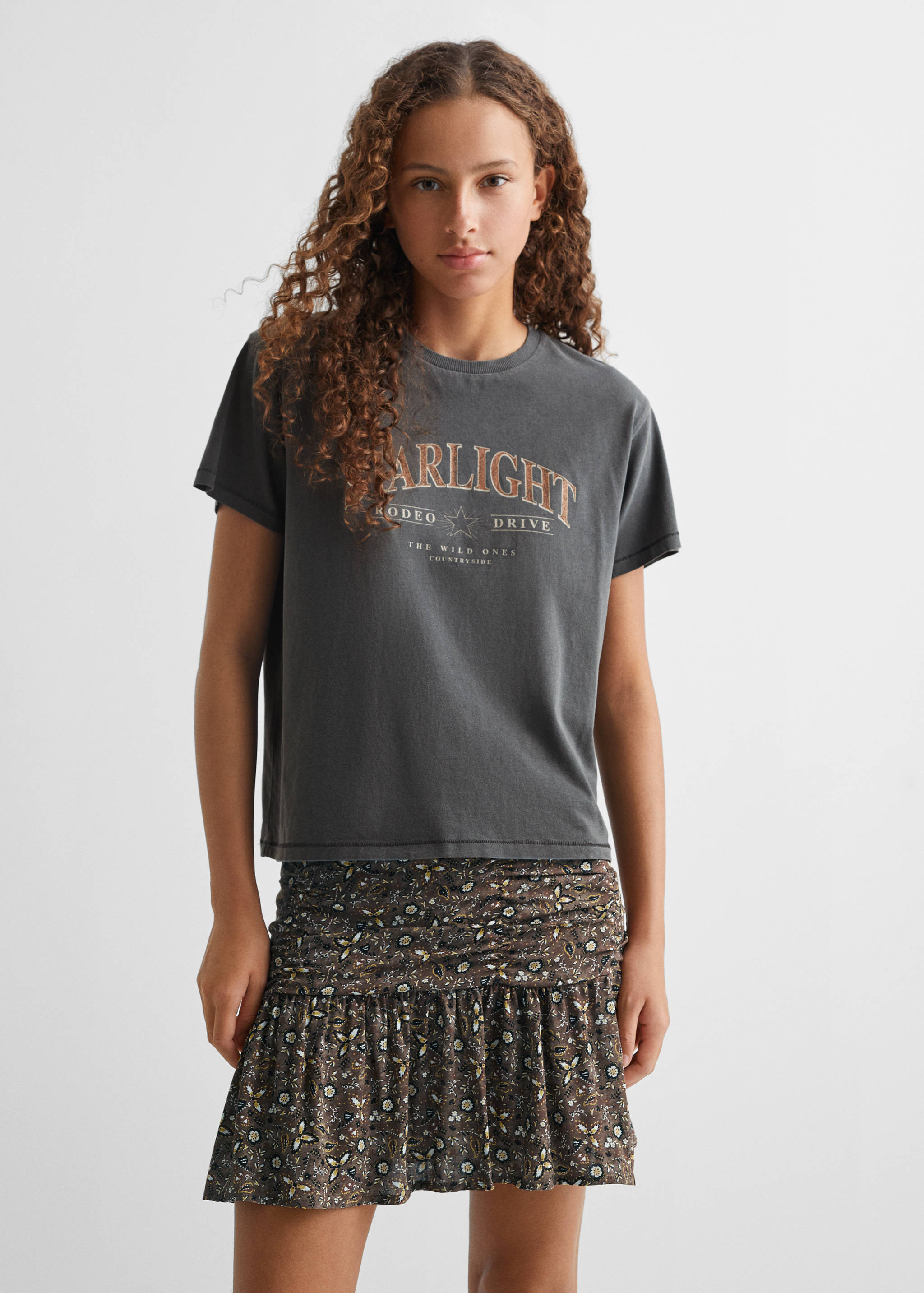 Samarreta missatge estampat - Pla mig