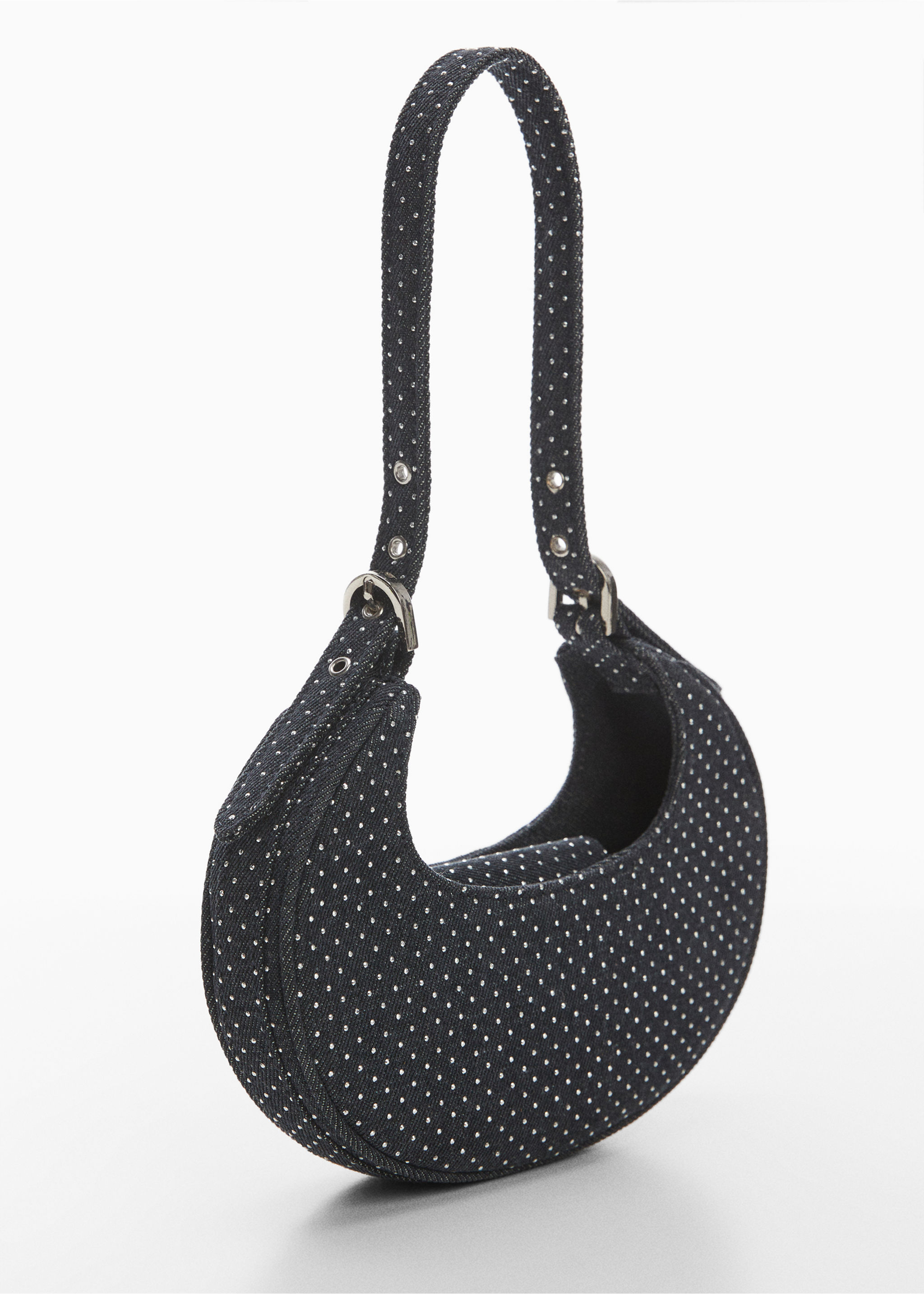Sac rigide denim brillants - Plan moyen
