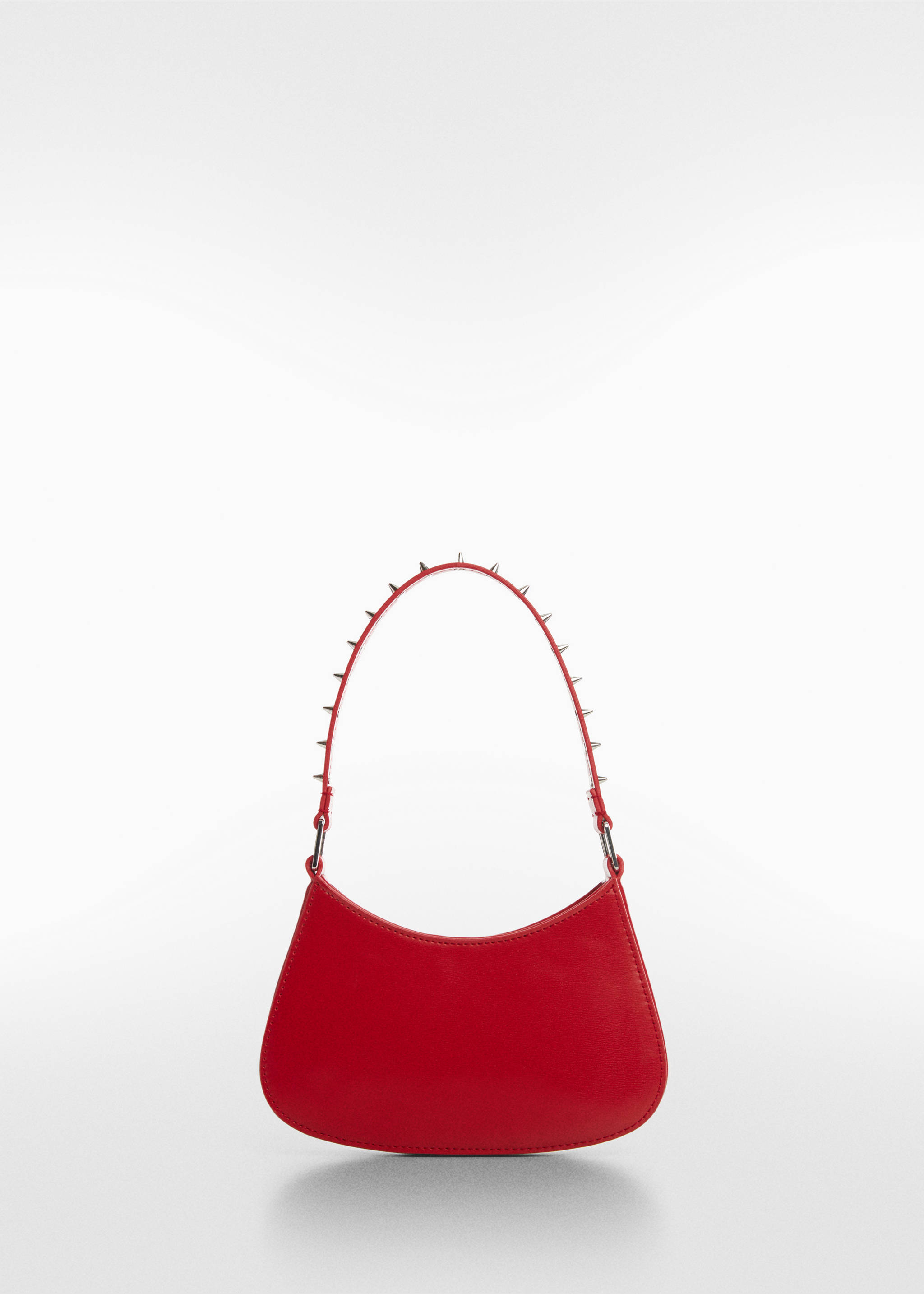 Studs handle bag - Article without model, Red. Ref: 57008280-00.