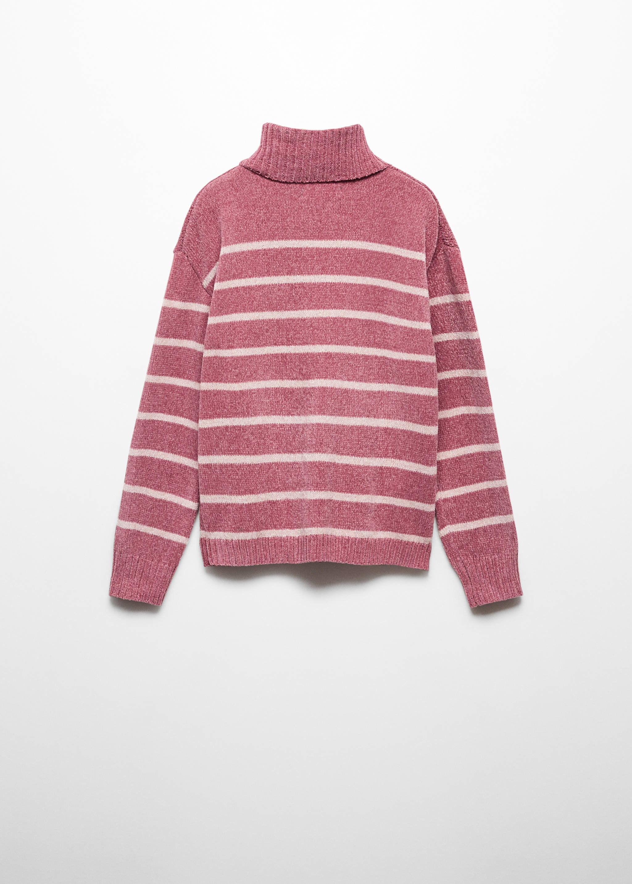 Knit striped sweater - Reverse of the article