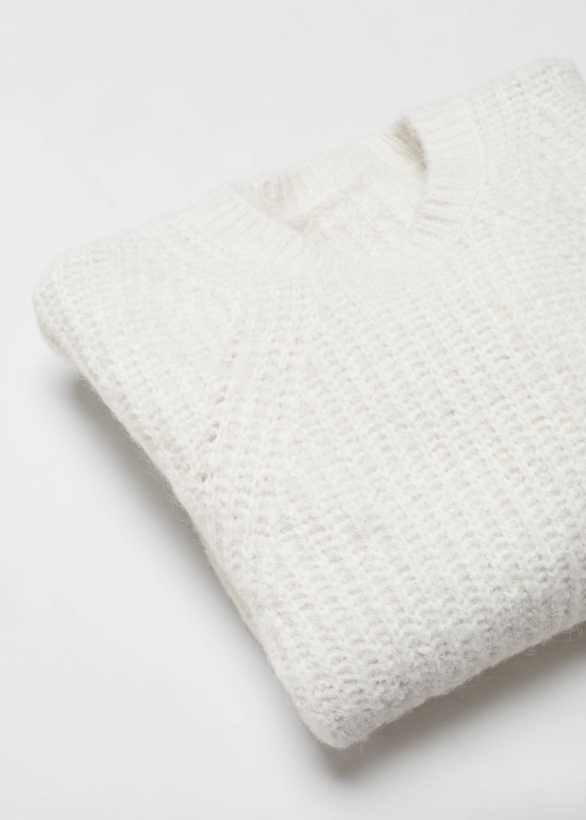 Round-neck knitted sweater - Details of the article 8