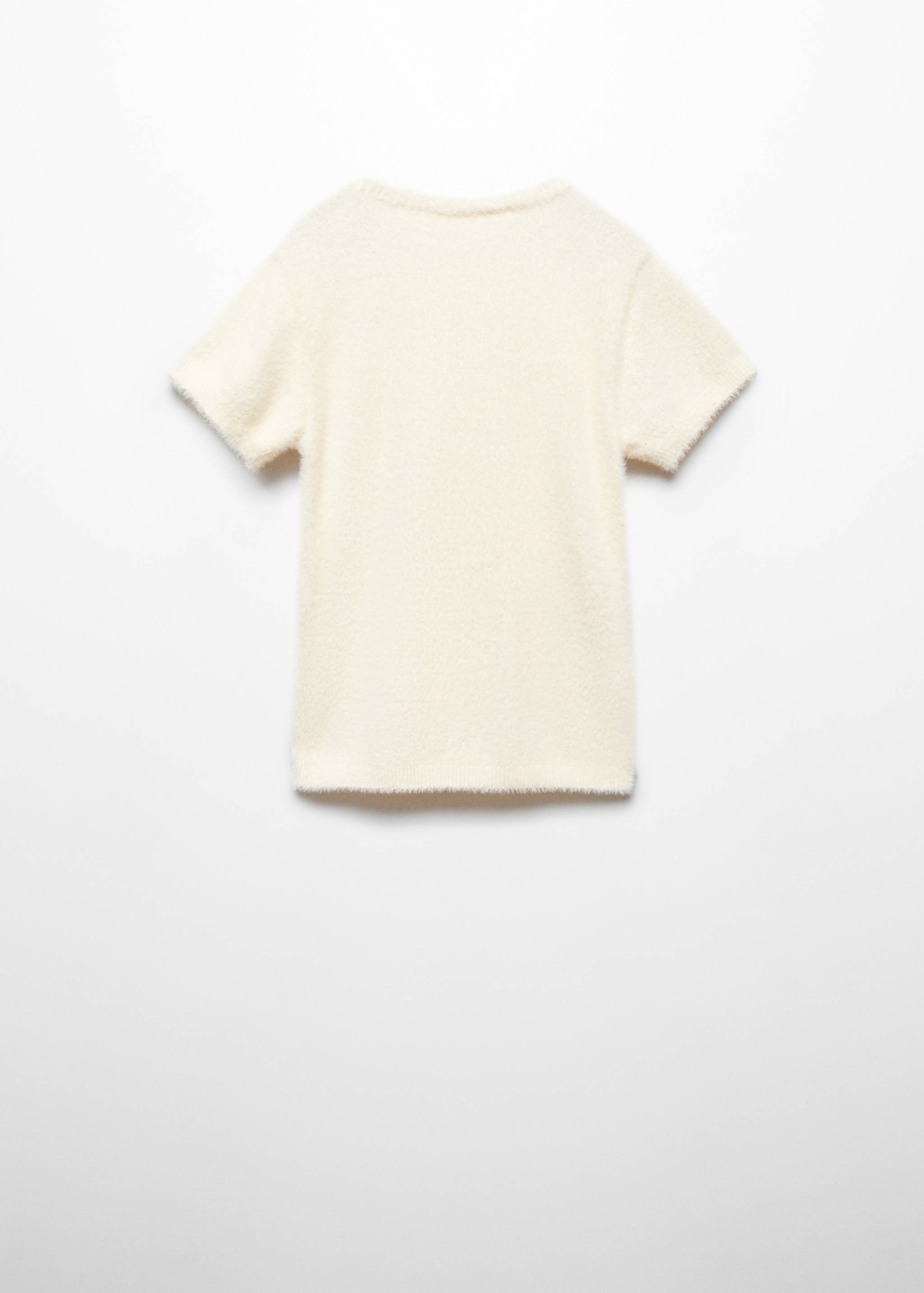 Short sleeve sweater - Reverse of the article