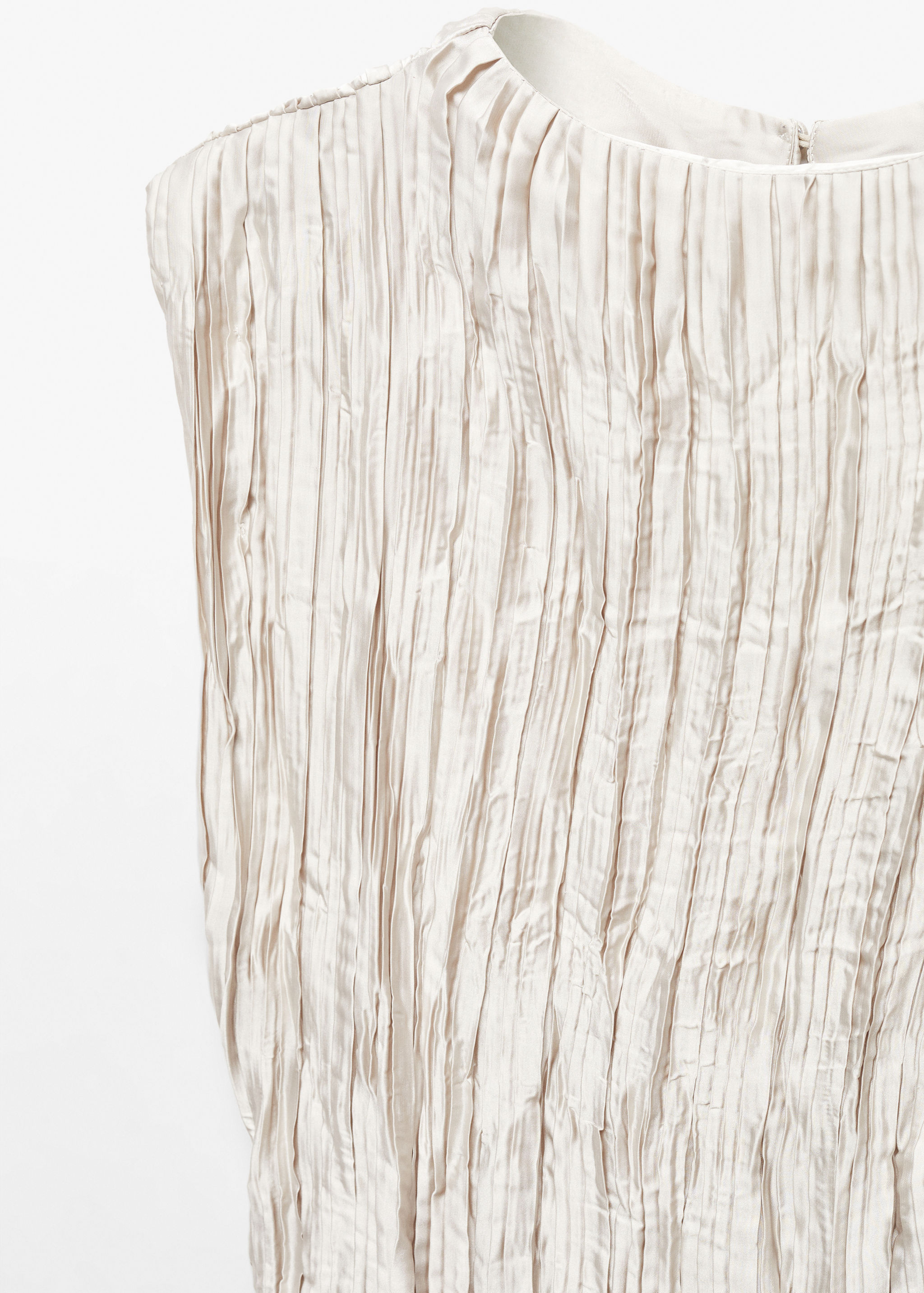 Blouse plissée satinée - Détail de l'article 8