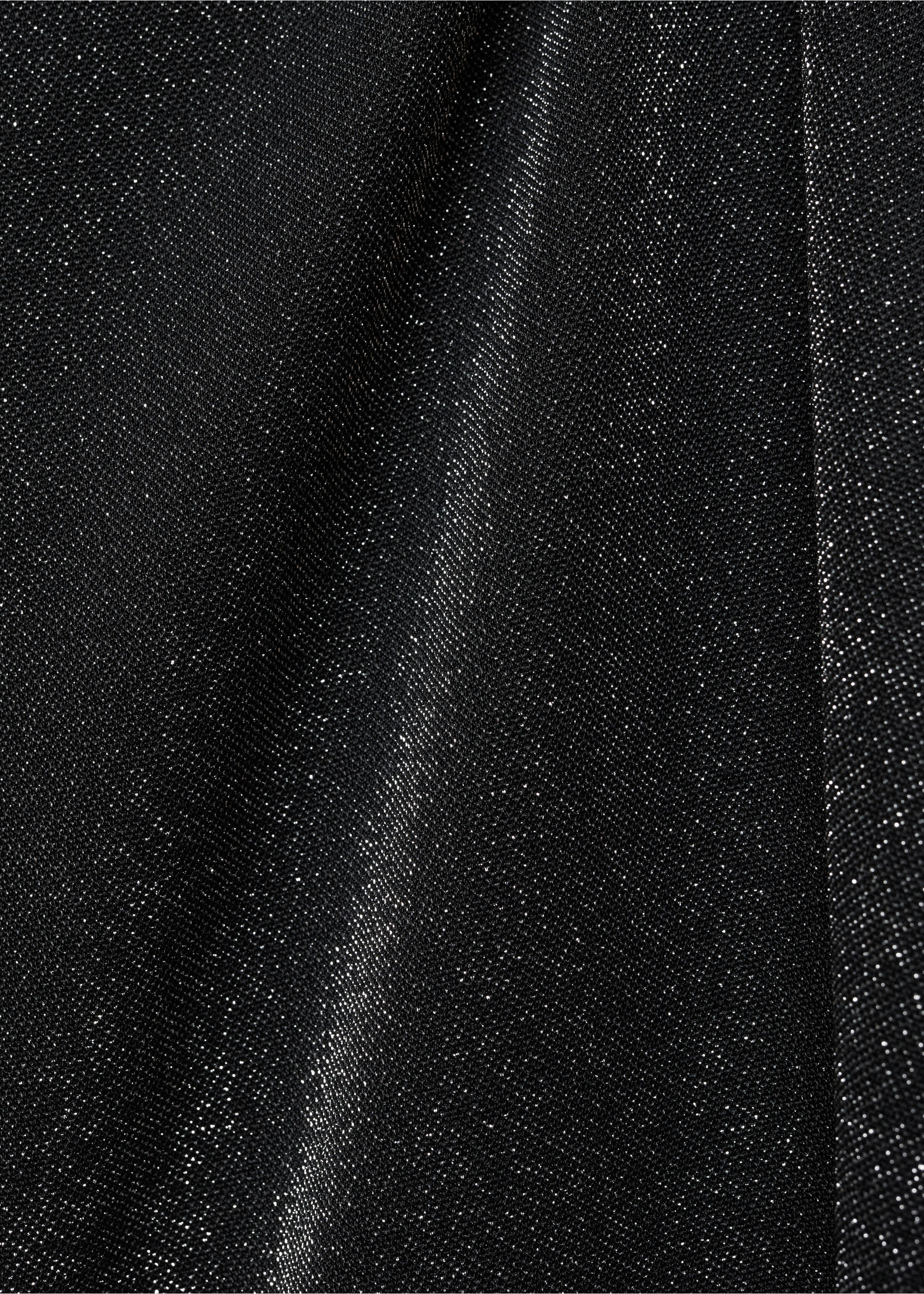 Lurex t-shirt with perkins neck - Details of the article 8, Grey. Ref: 57009104-00.