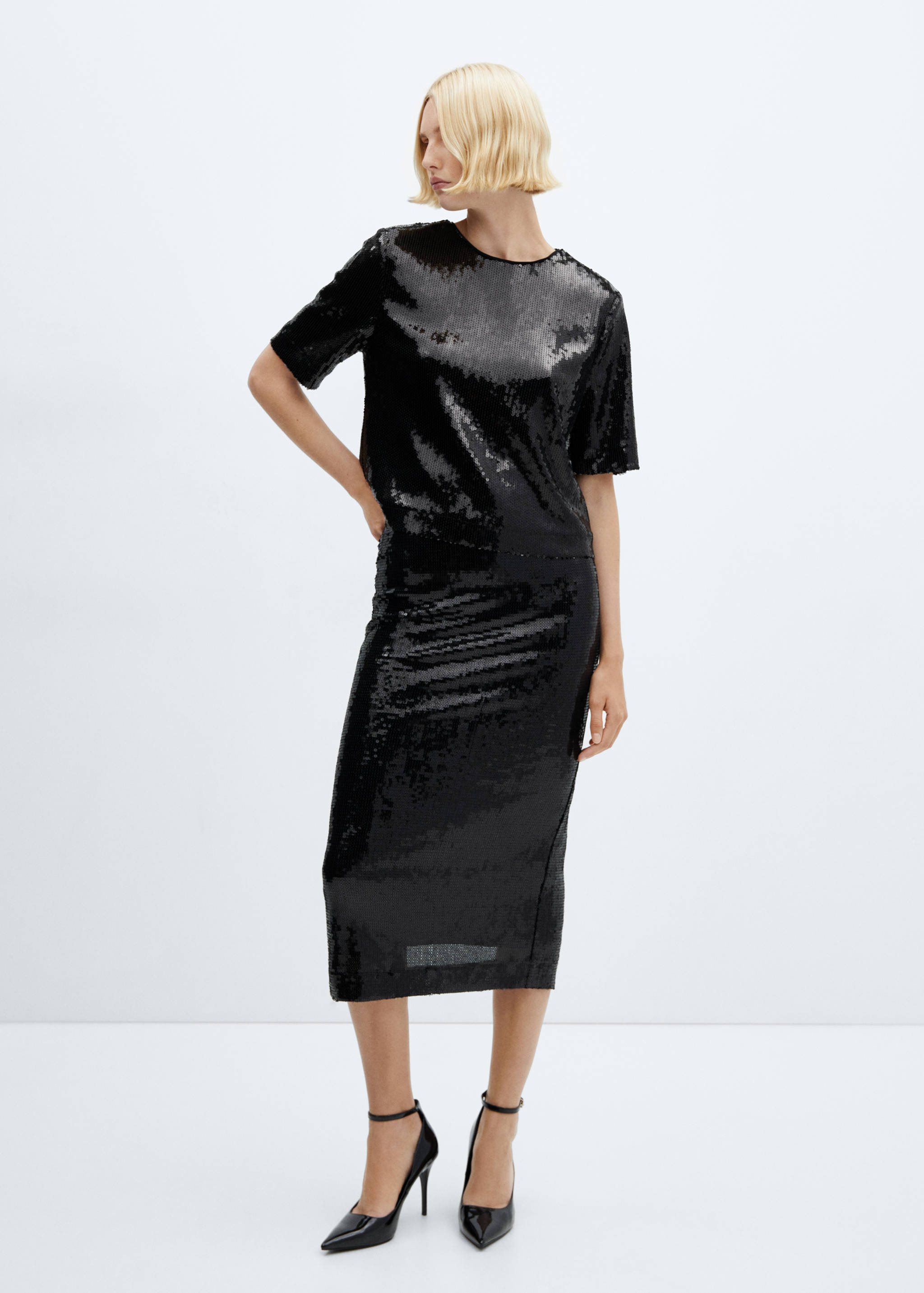 Sequin T-shirt - General plane