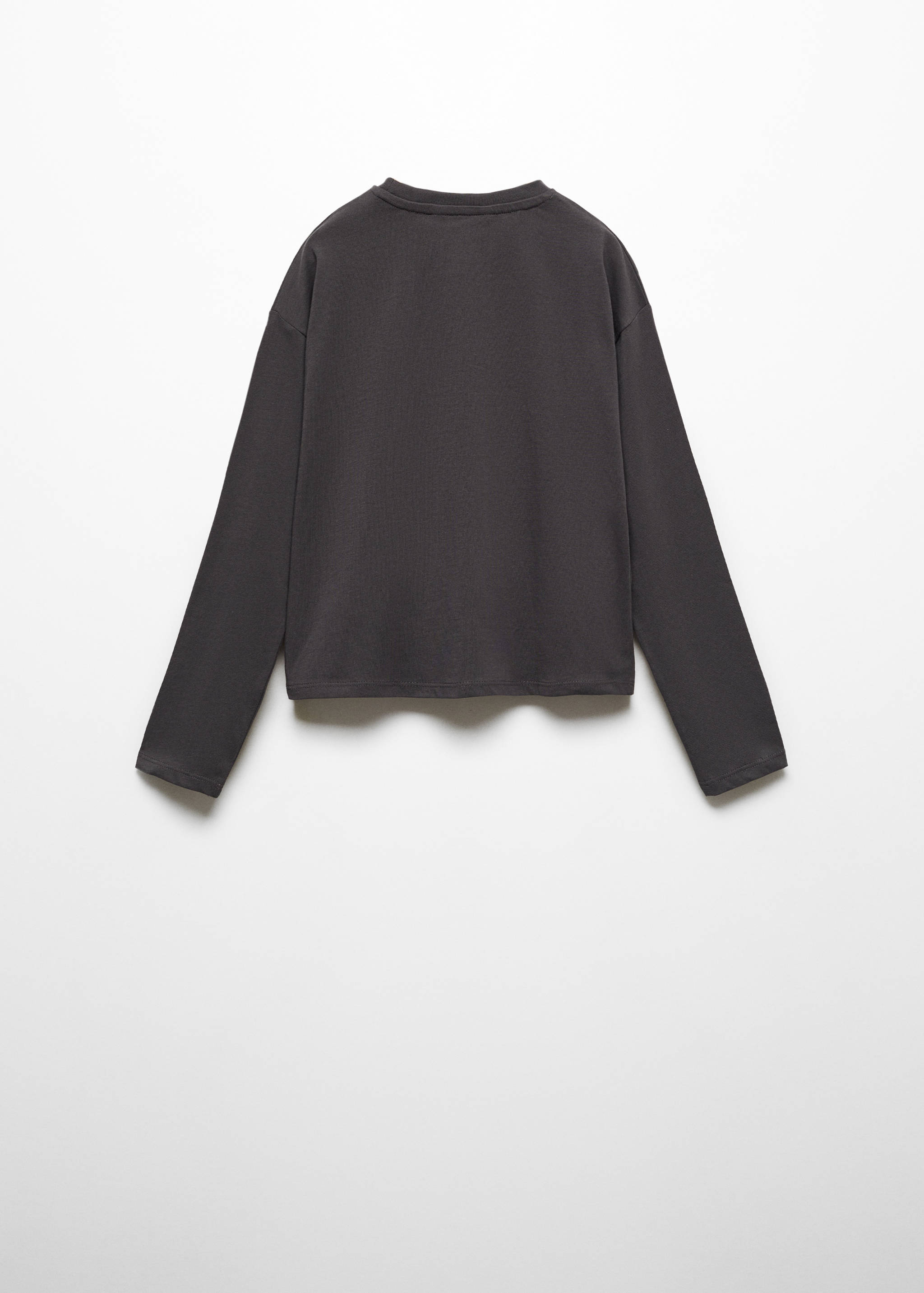 Embroidery beaded T-shirt - Reverse of the article