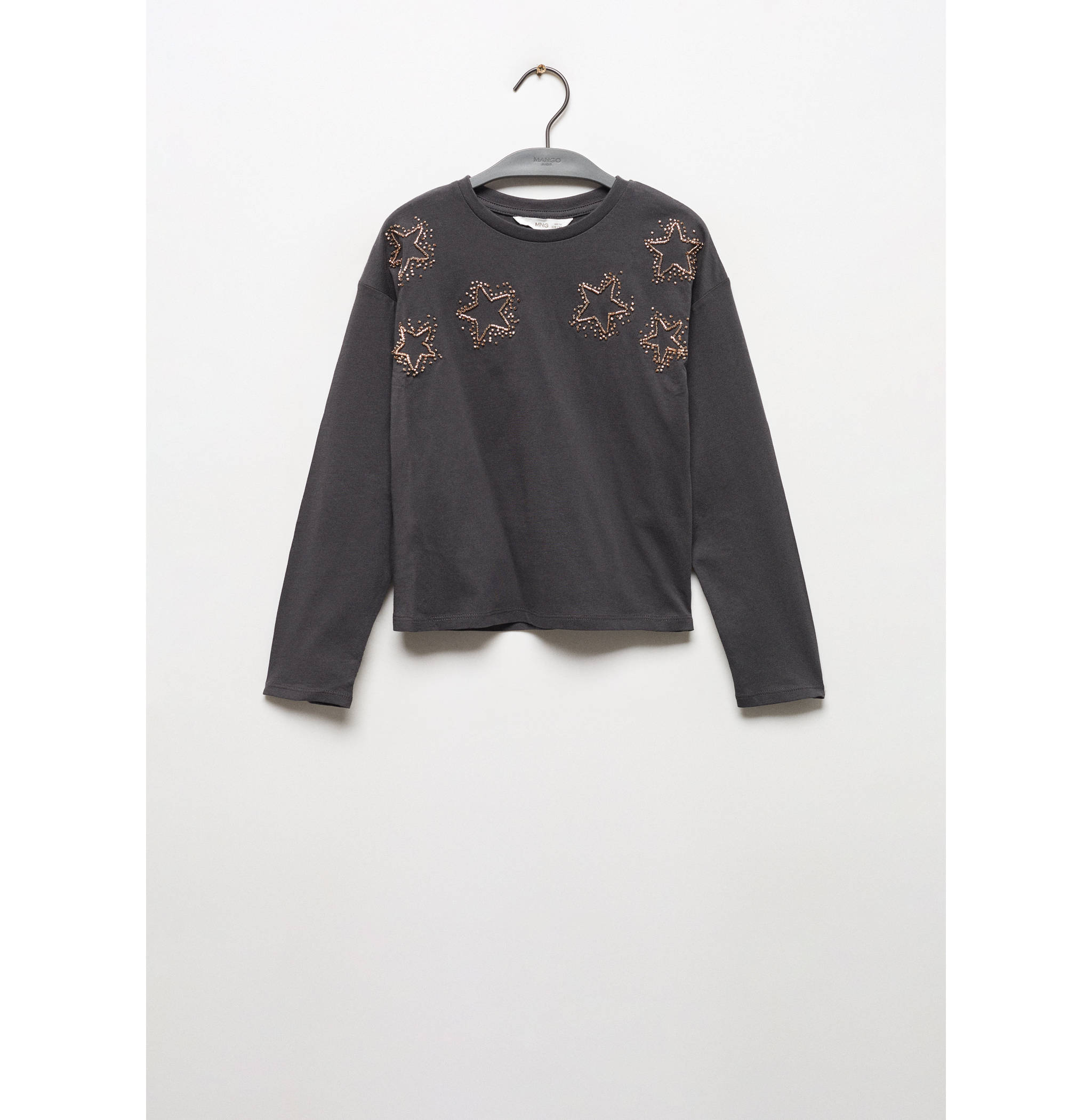 Embroidery beaded T-shirt - Article without model
