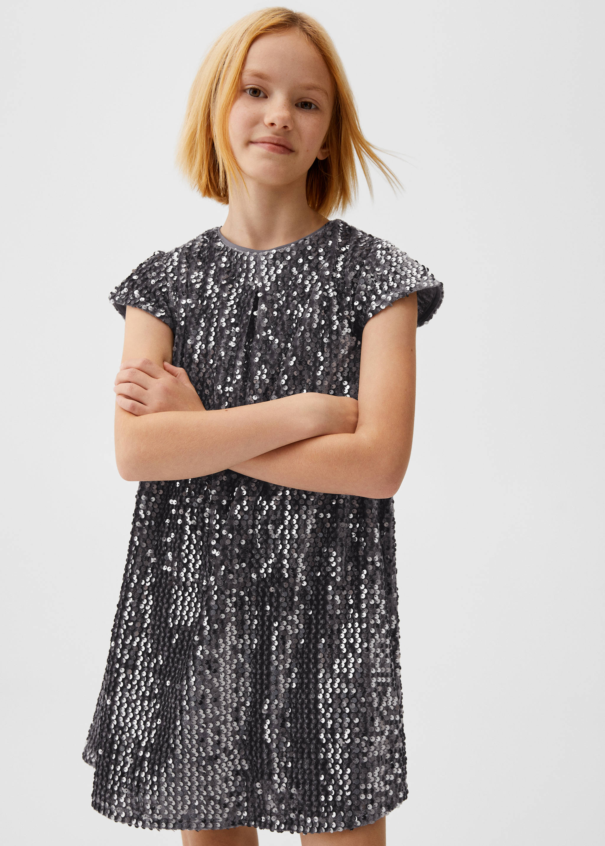Sequined dress - Medium plane
