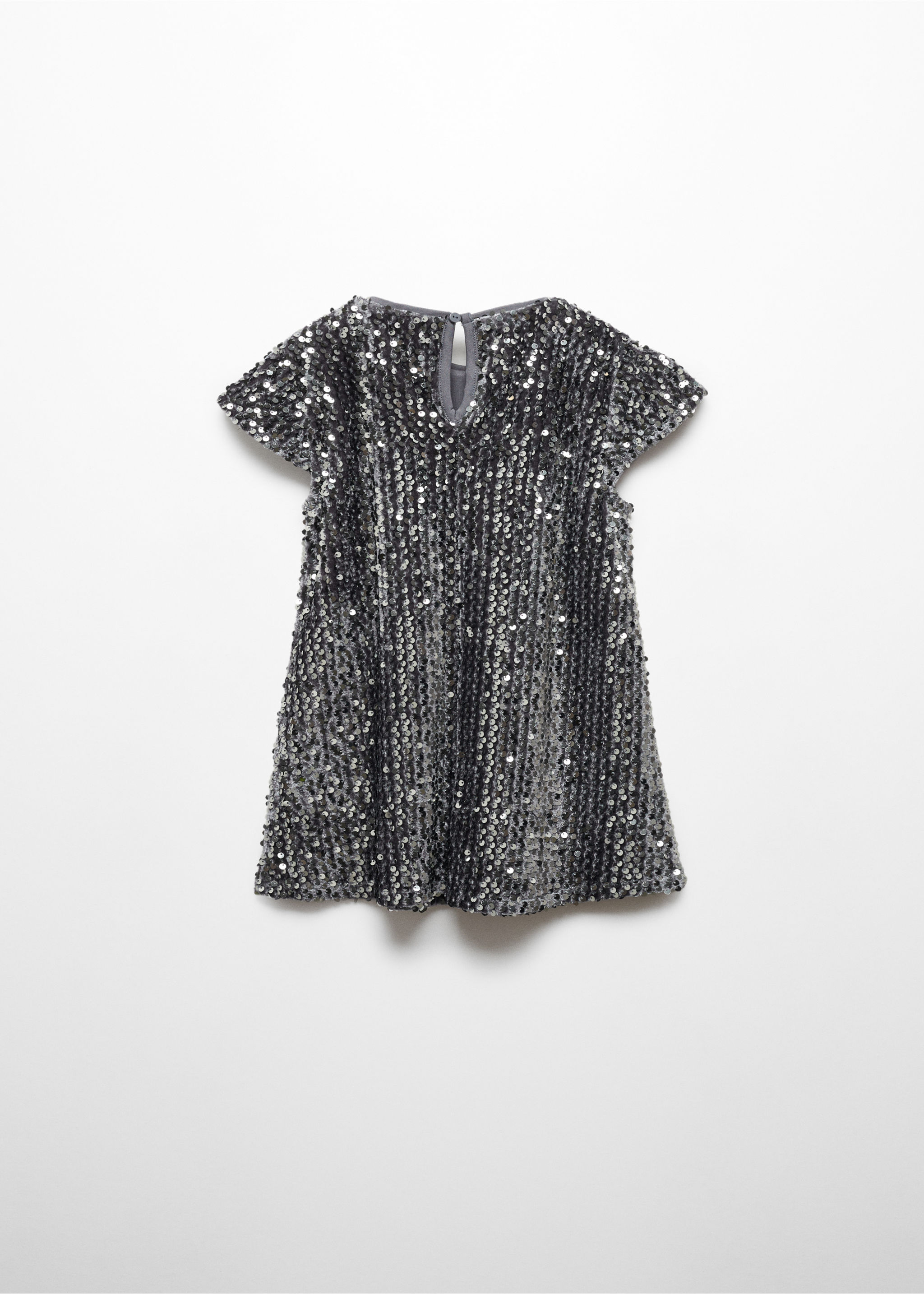 Sequined dress - Reverse of the article