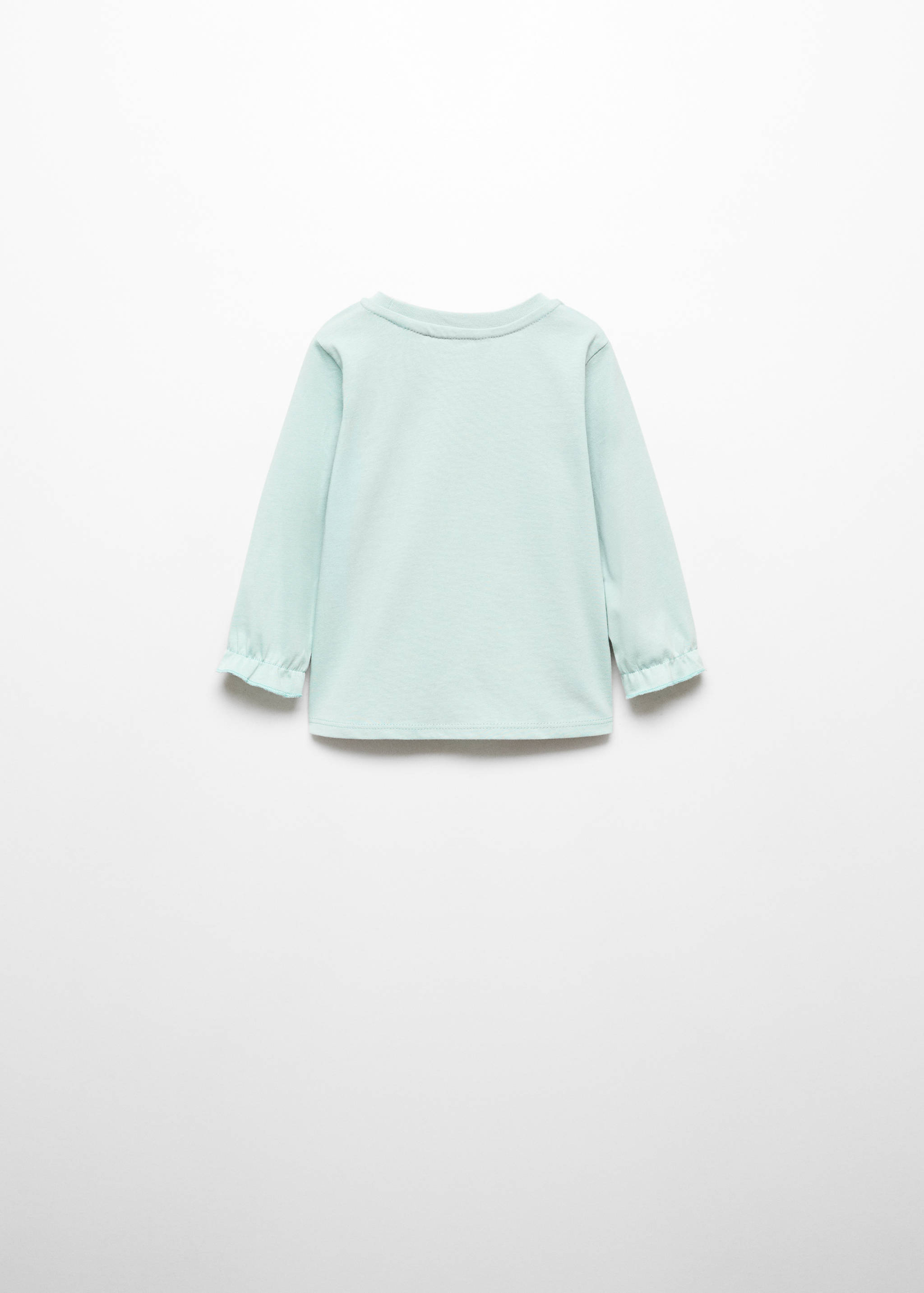 Printed long sleeve t-shirt - Reverse of the article