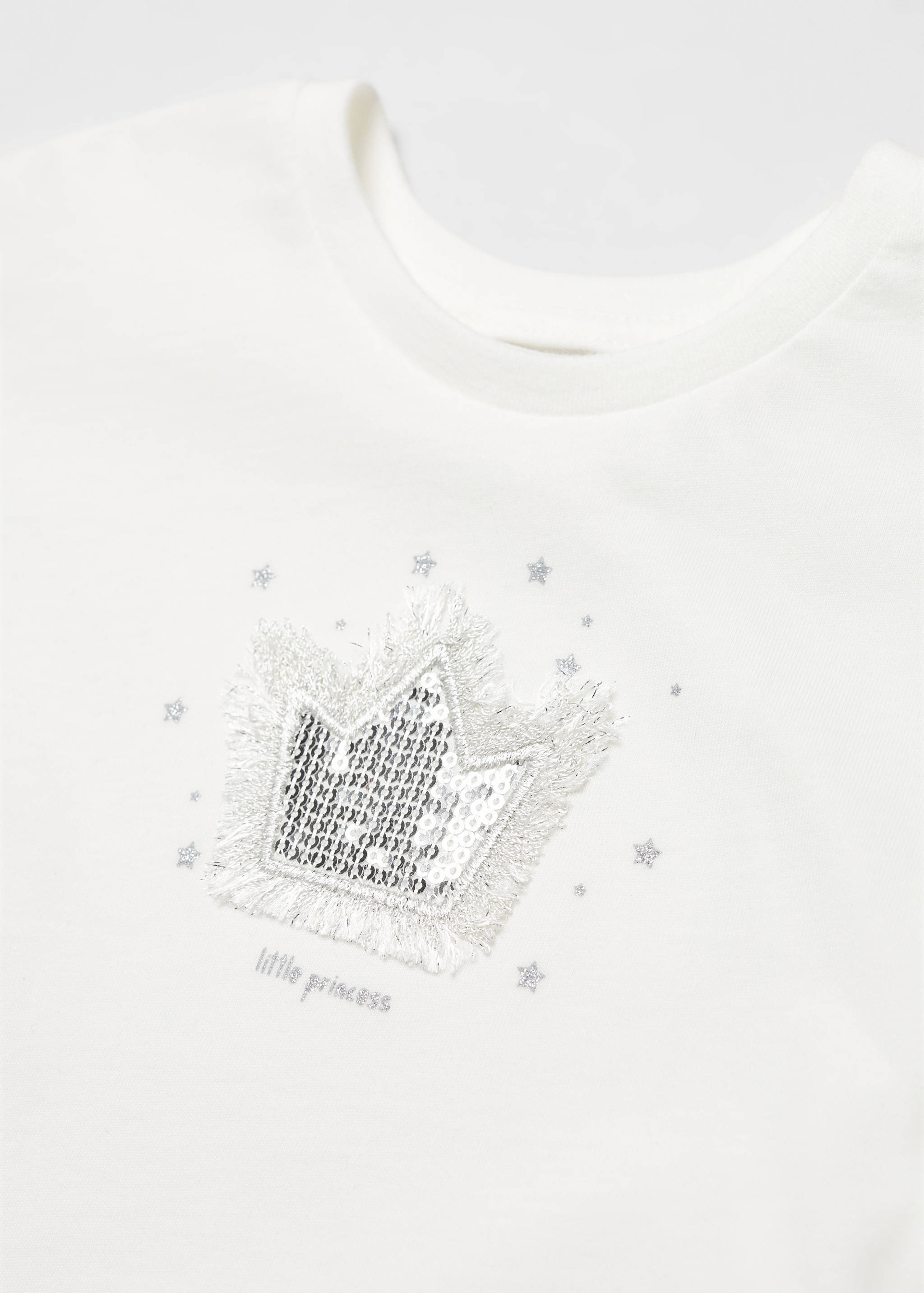 Printed cotton-blend T-shirt - Details of the article 0