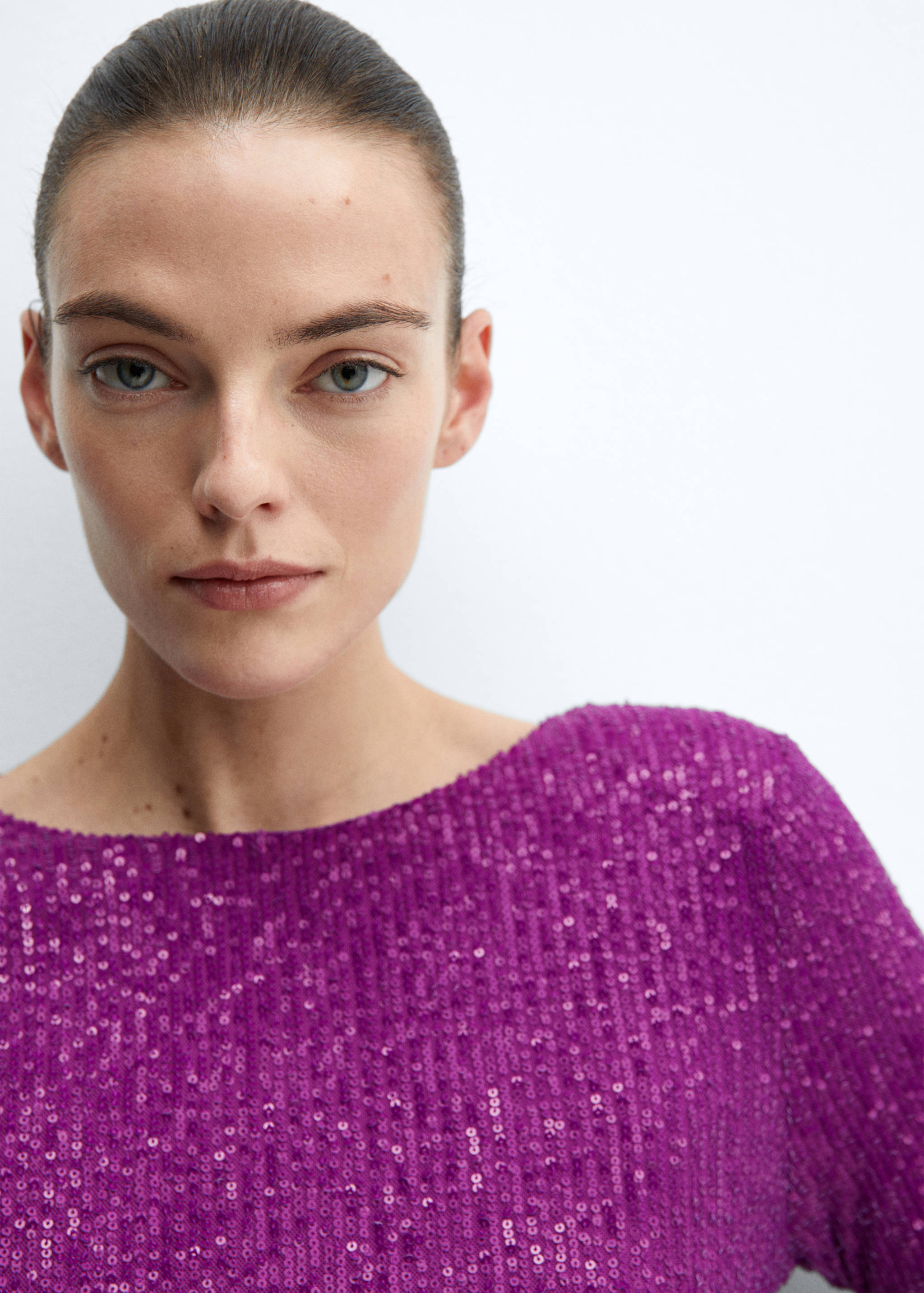 Robe paillettes épaulettes - Détail de l'article 1