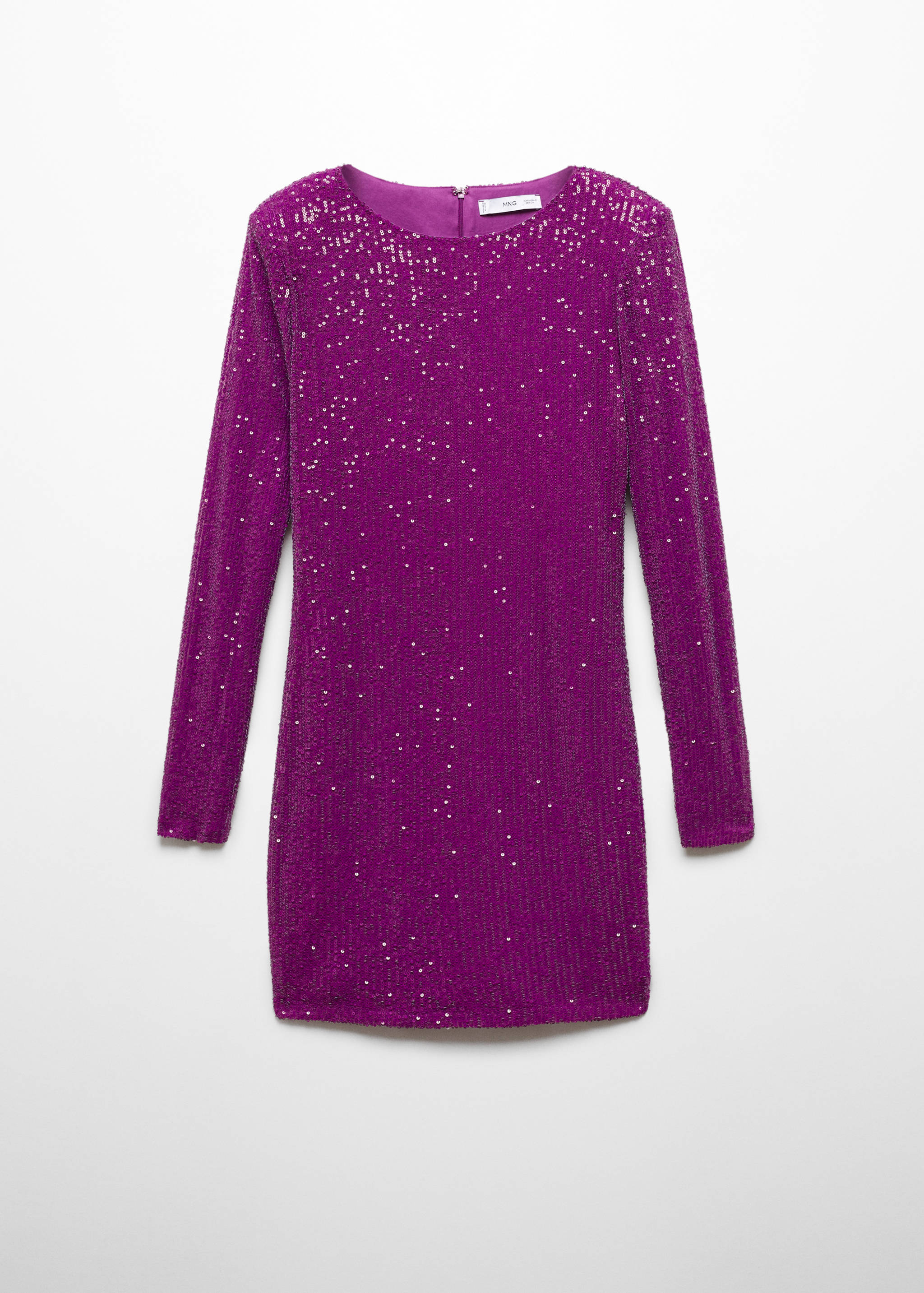 Robe paillettes épaulettes - Article sans modèle