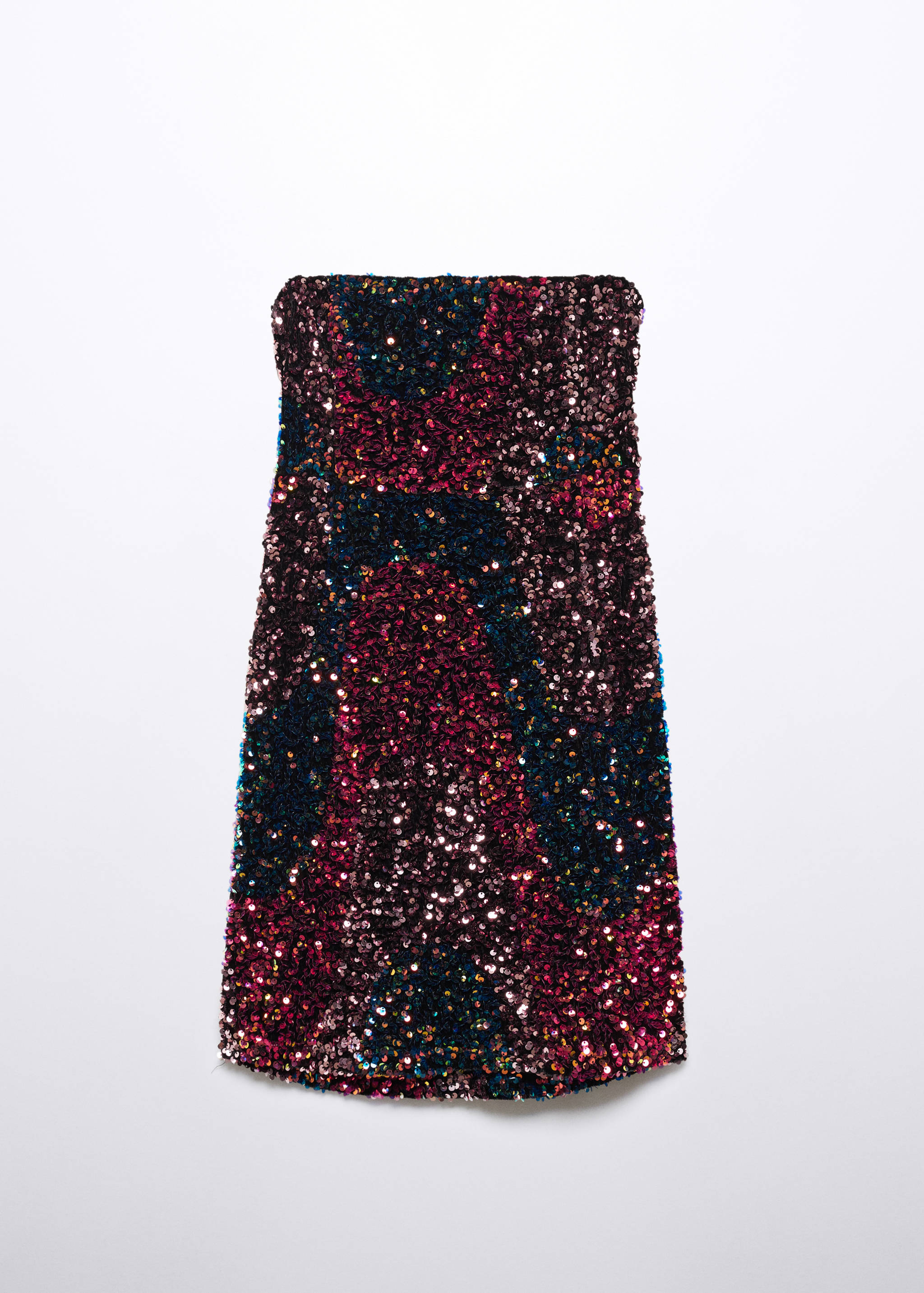 Robe courte sequins - Article sans modèle