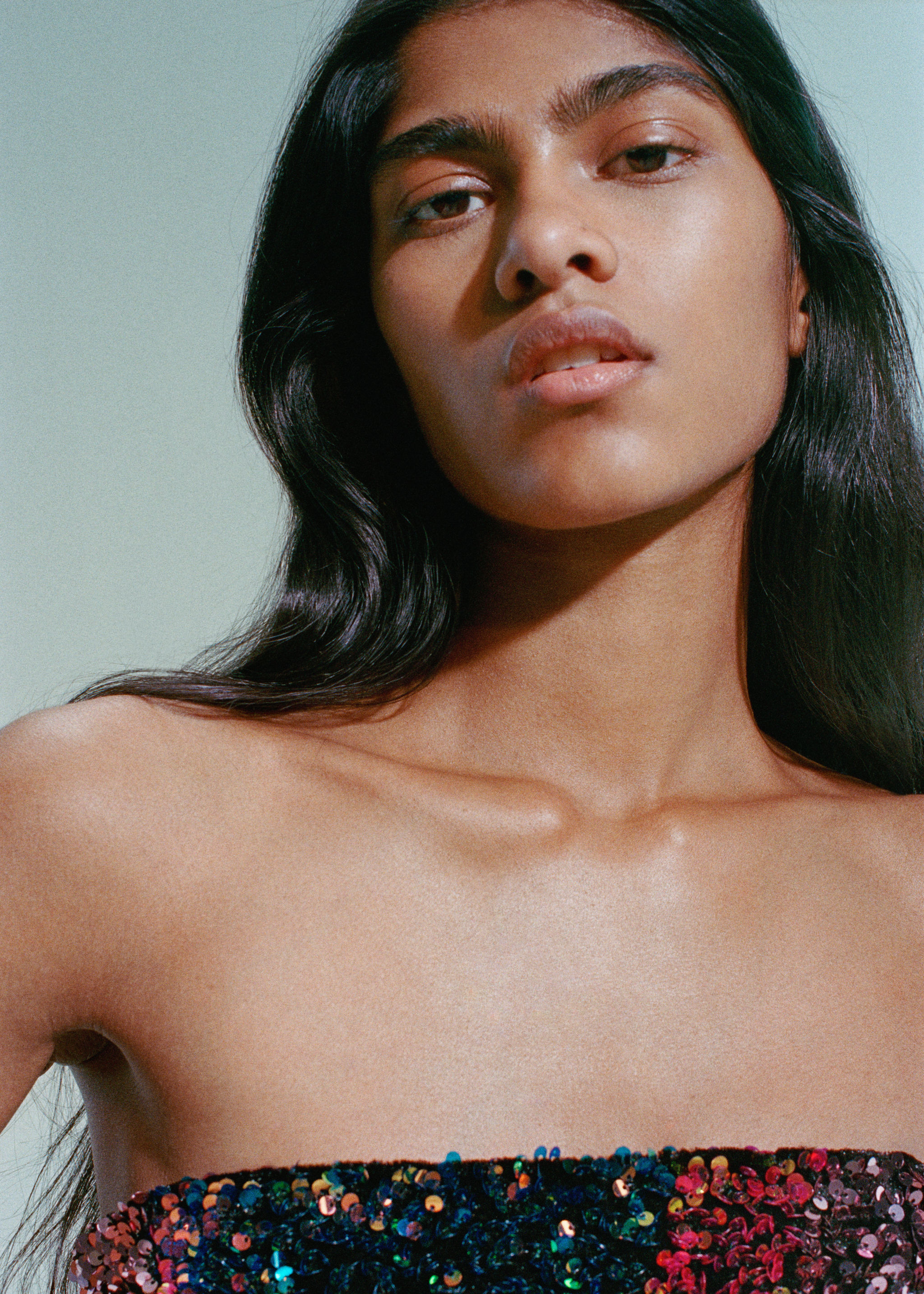 Strapless sequin dress - Details of the article 7