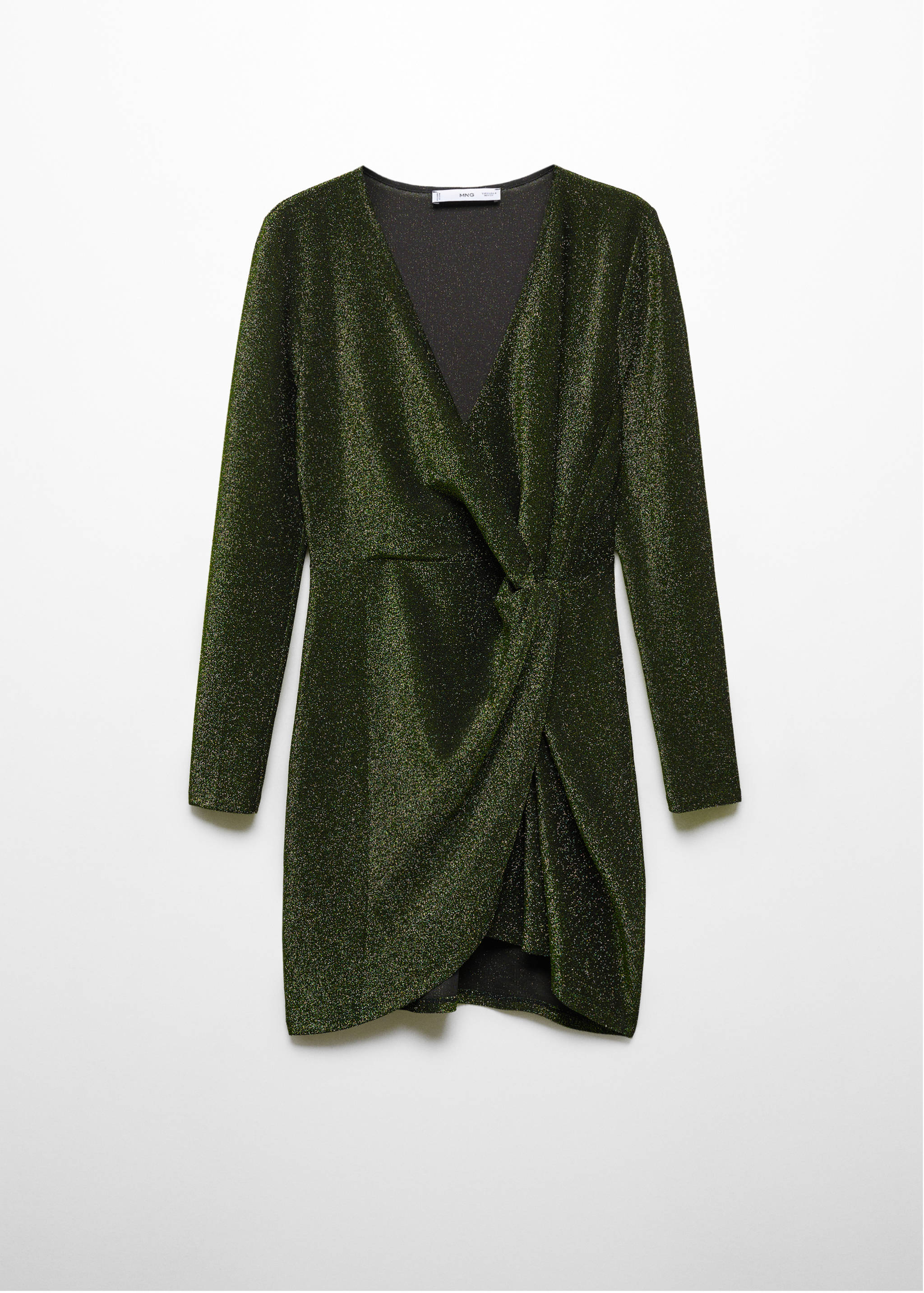 Robe lurex nœud - Article sans modèle