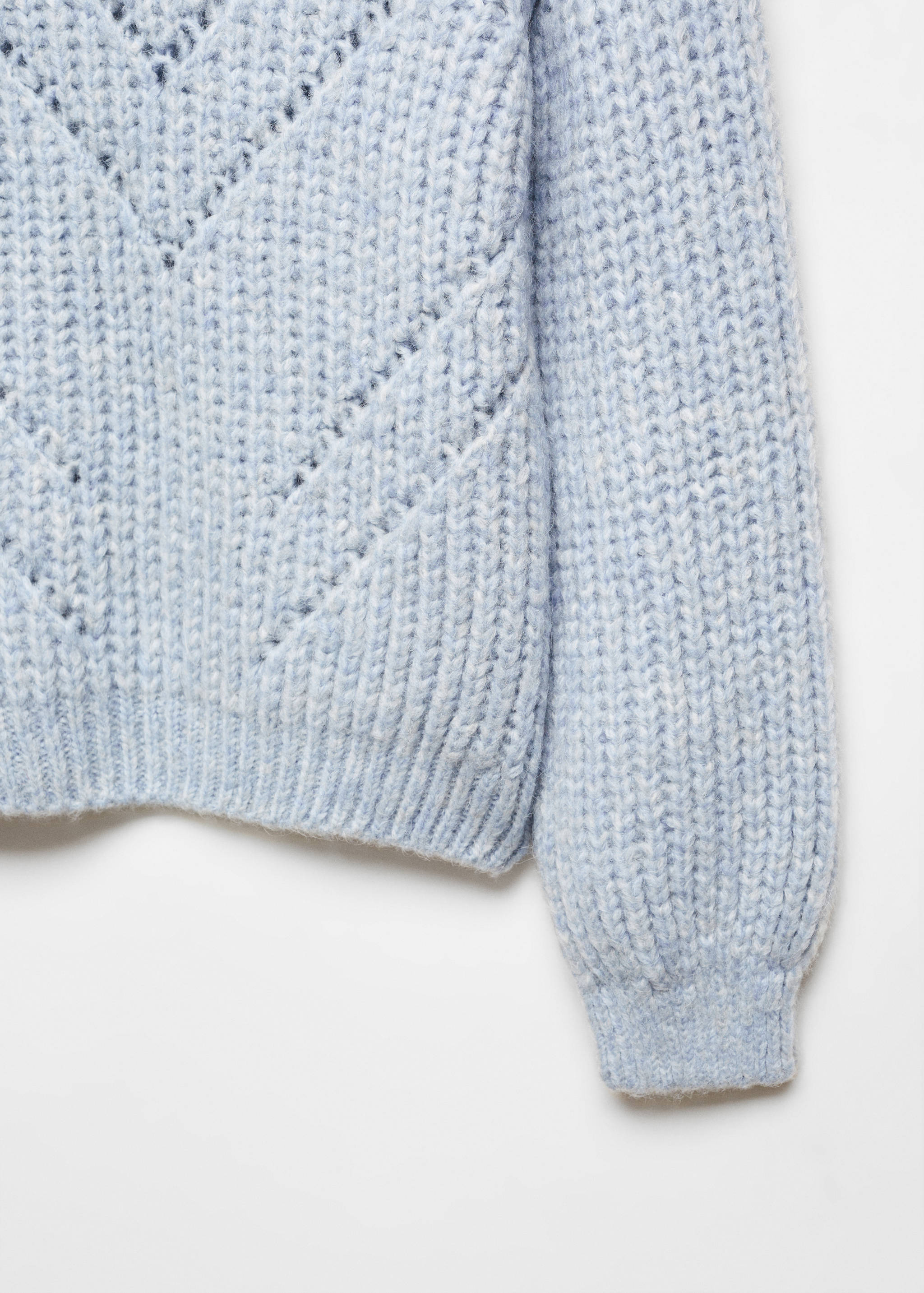 Sweater with lace detail design - Details of the article 8