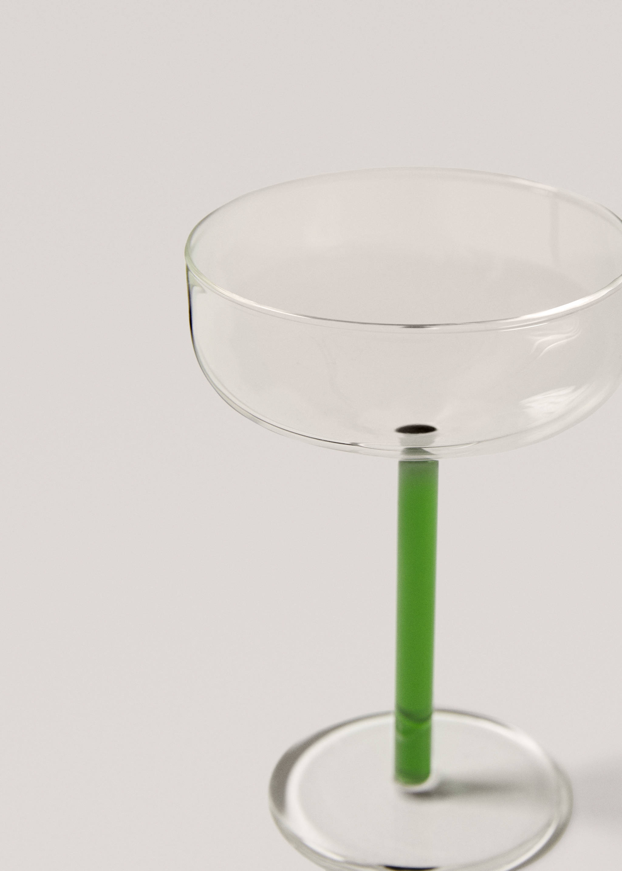Borosilicate glass with coloured stem - Details of the article 2