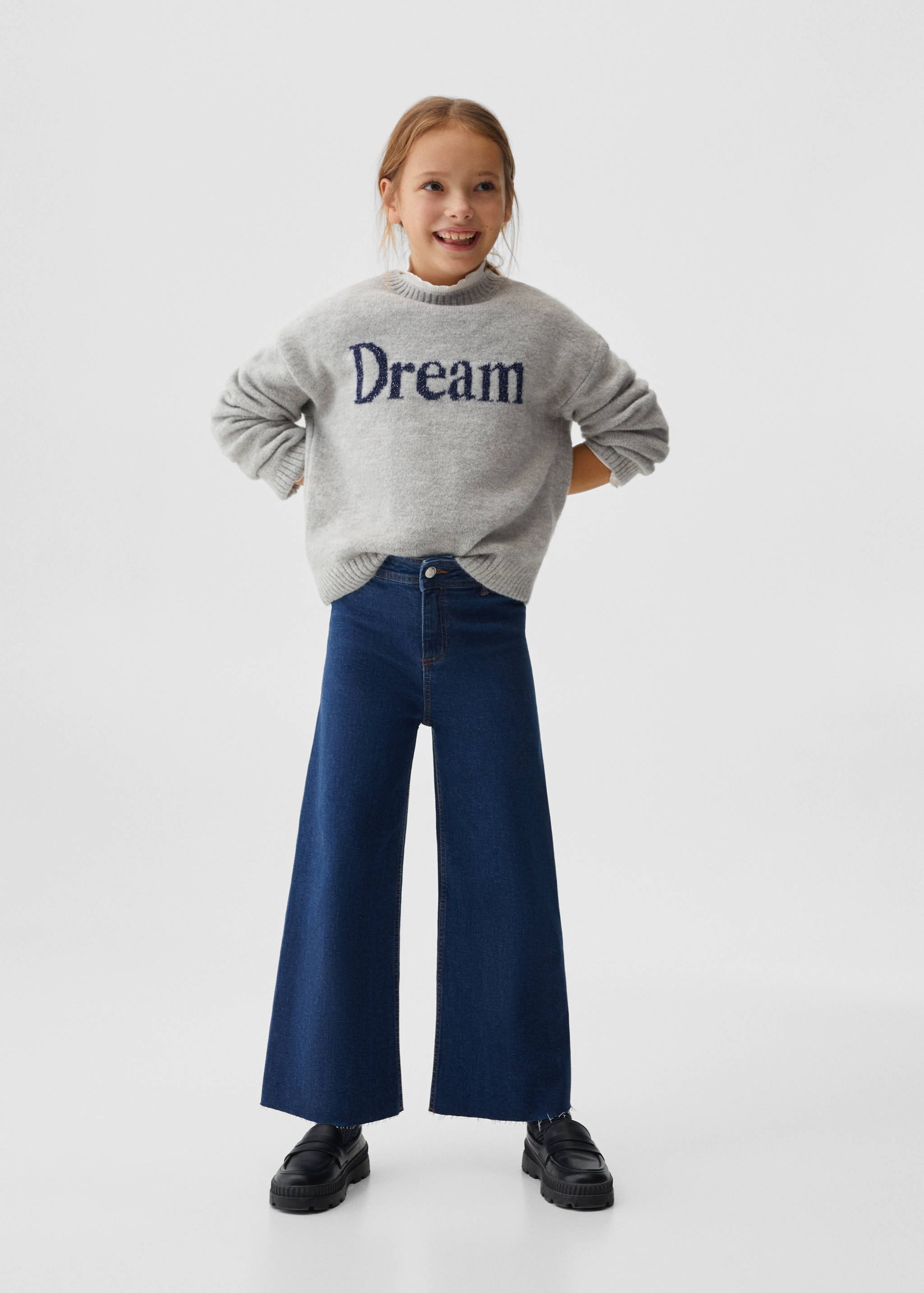 Pull-over imprimé message - Plan général