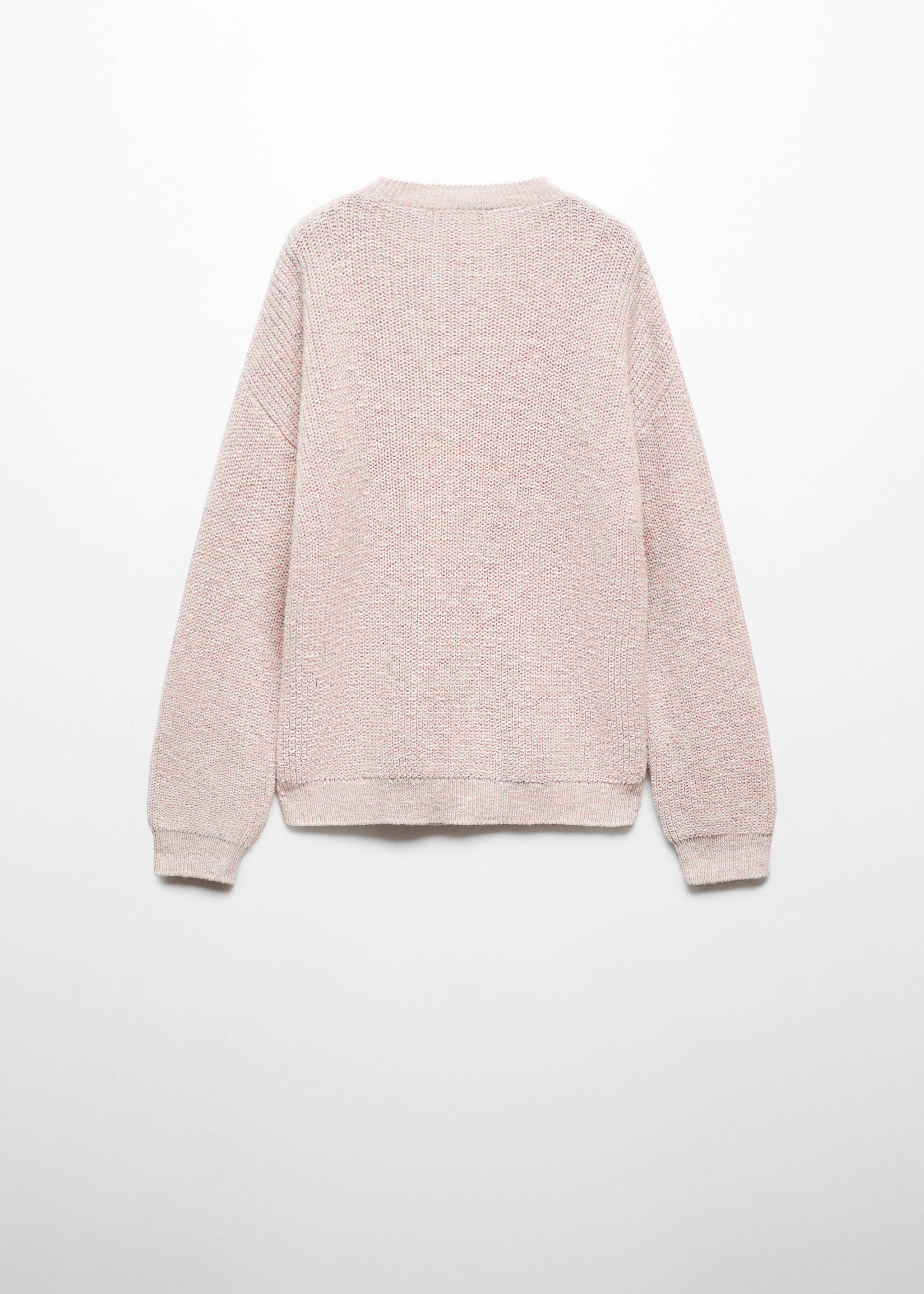 Lurex details sweater - Reverse of the article
