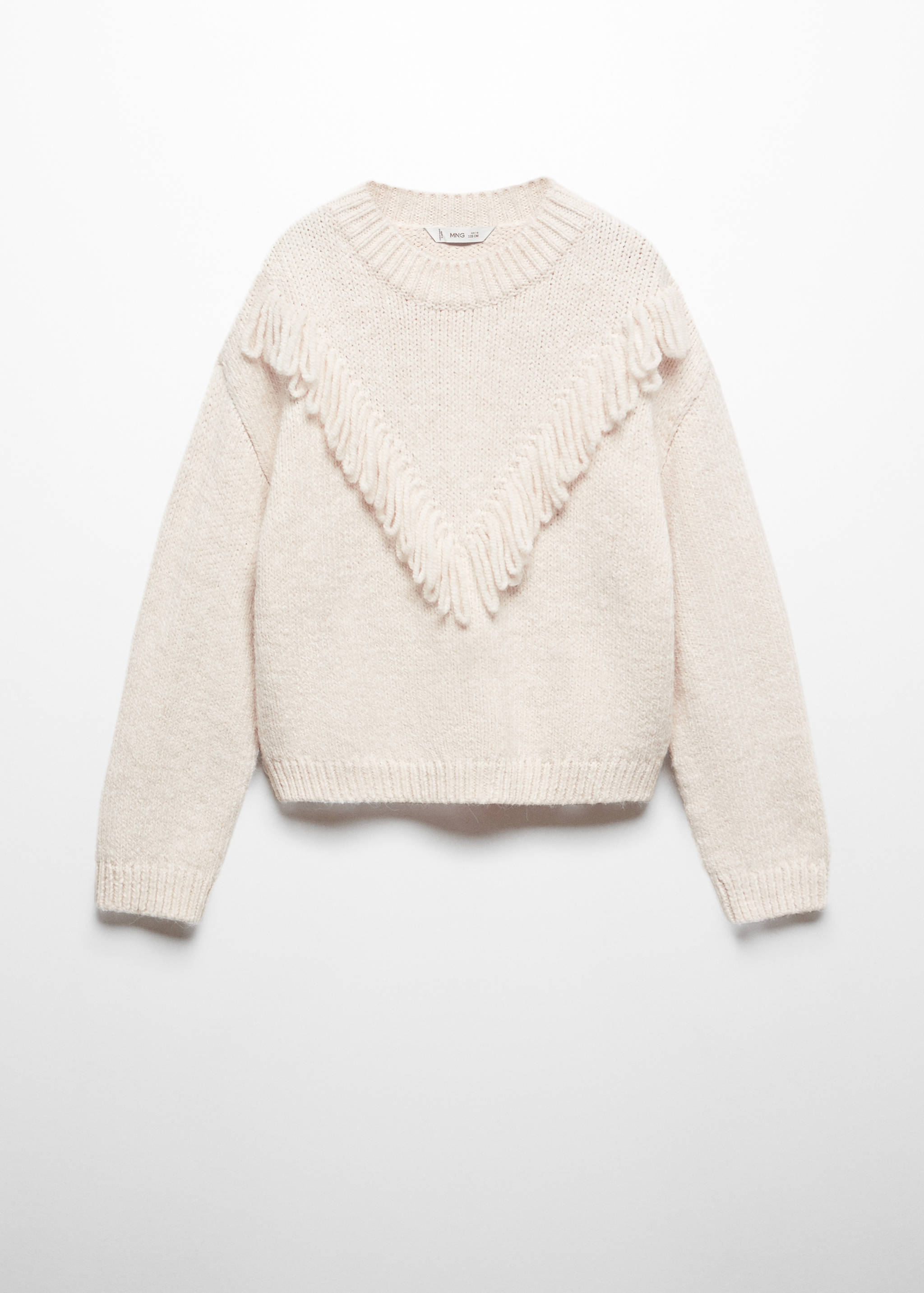 Pull-over maille franges - Article sans modèle