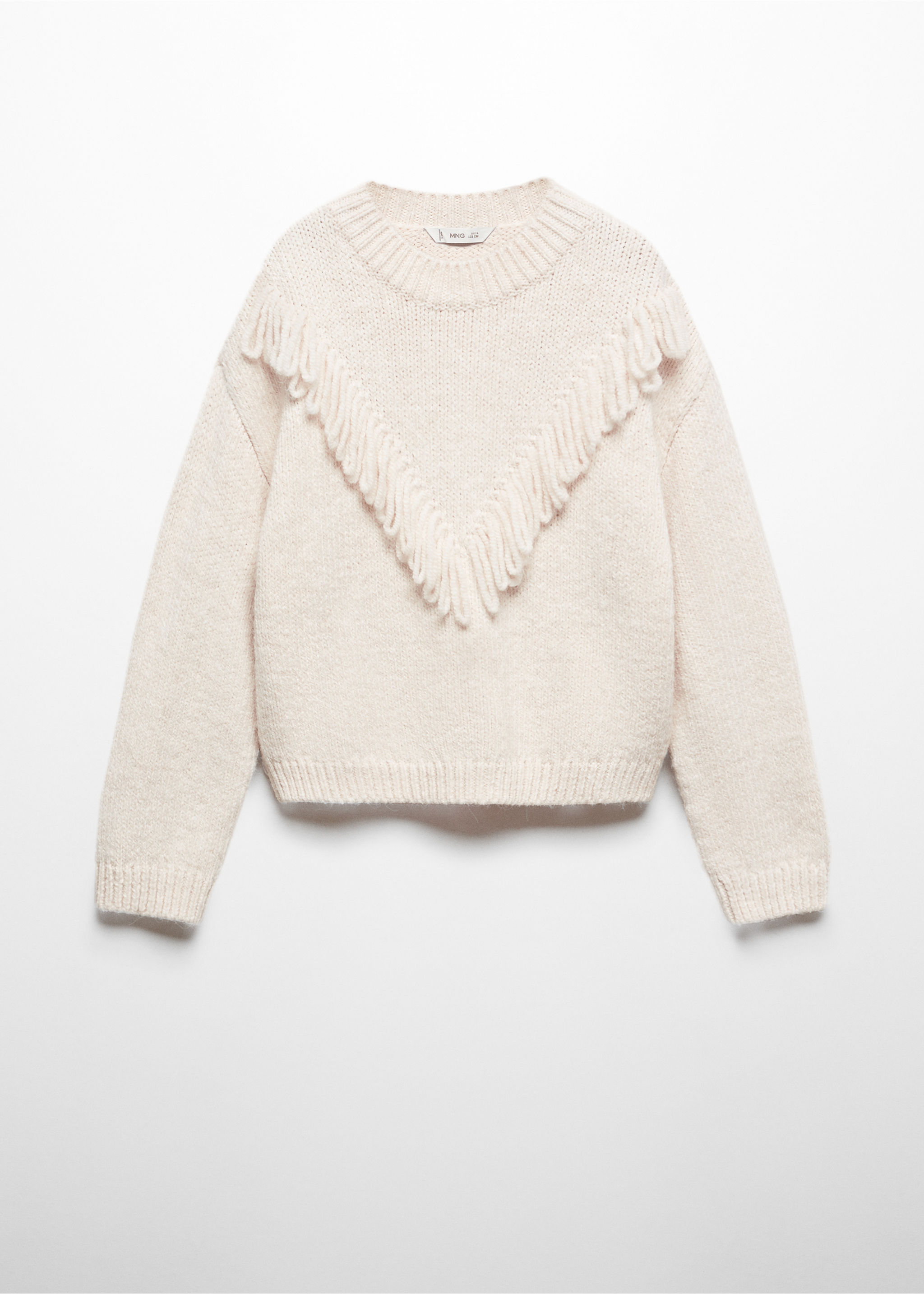Fringes knit sweater - Article without model