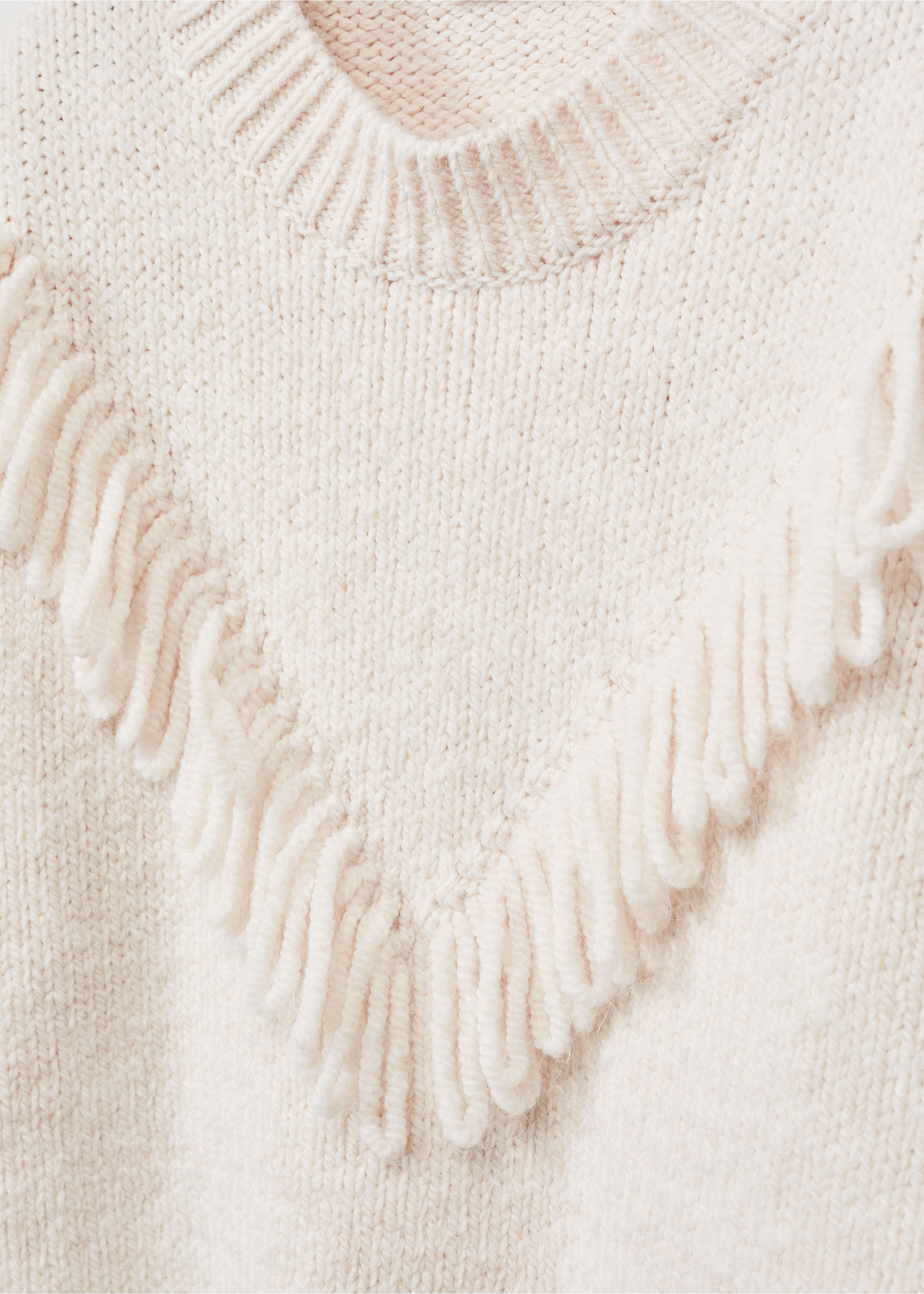 Fringes knit sweater - Details of the article 8
