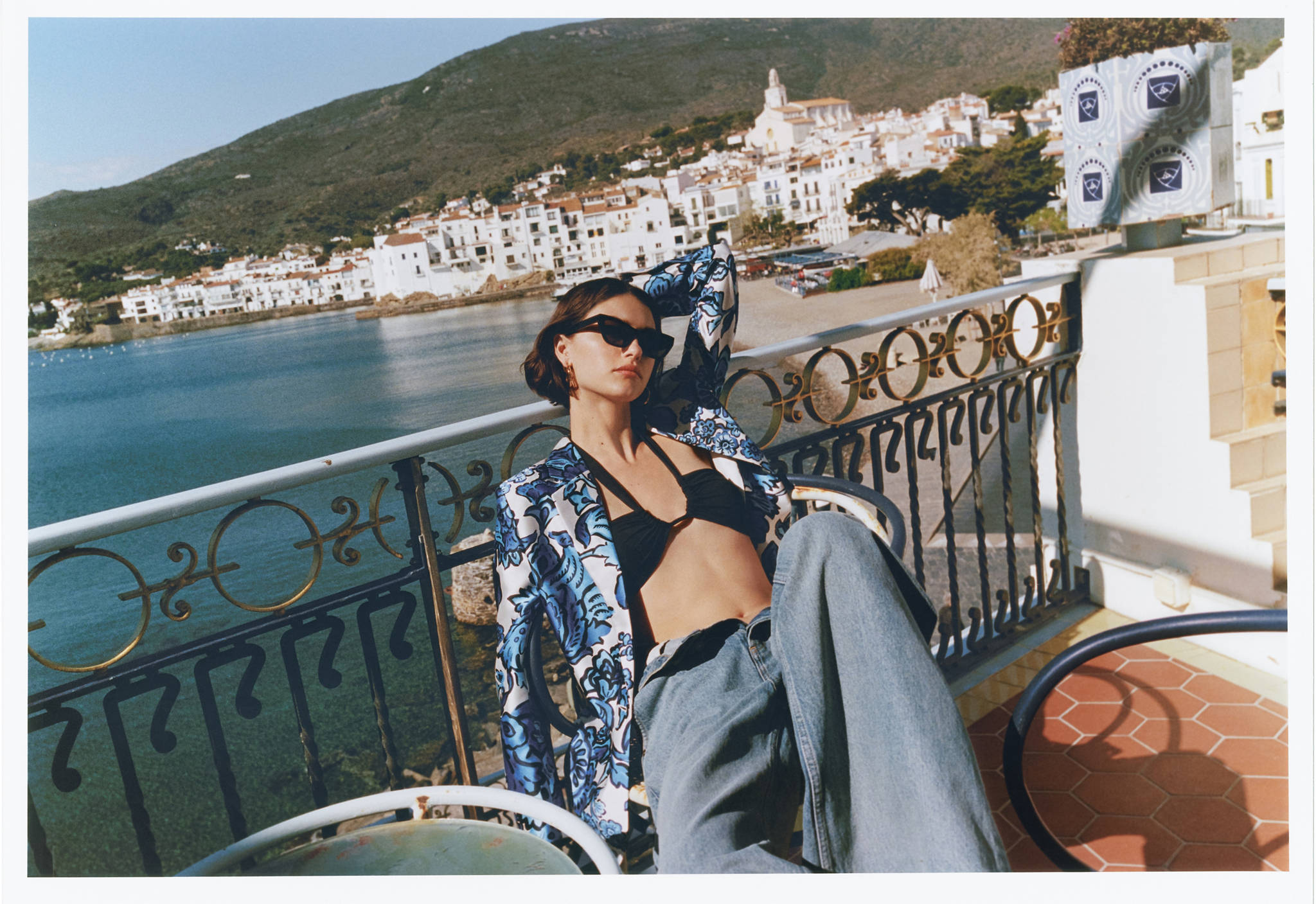 Cat-eye sunglasses - Panoramic plane
