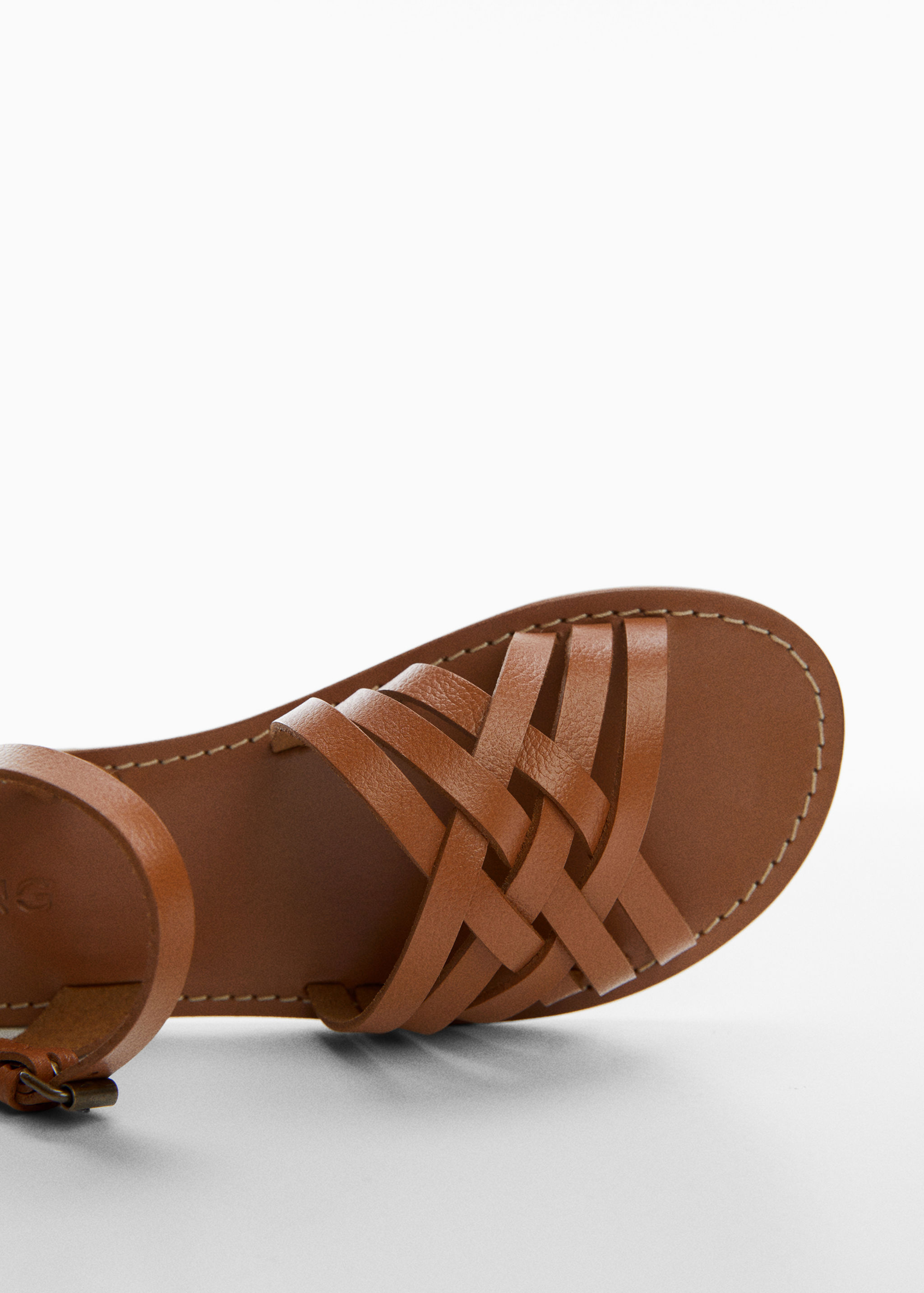 Braided leather sandals - Details of the article 1