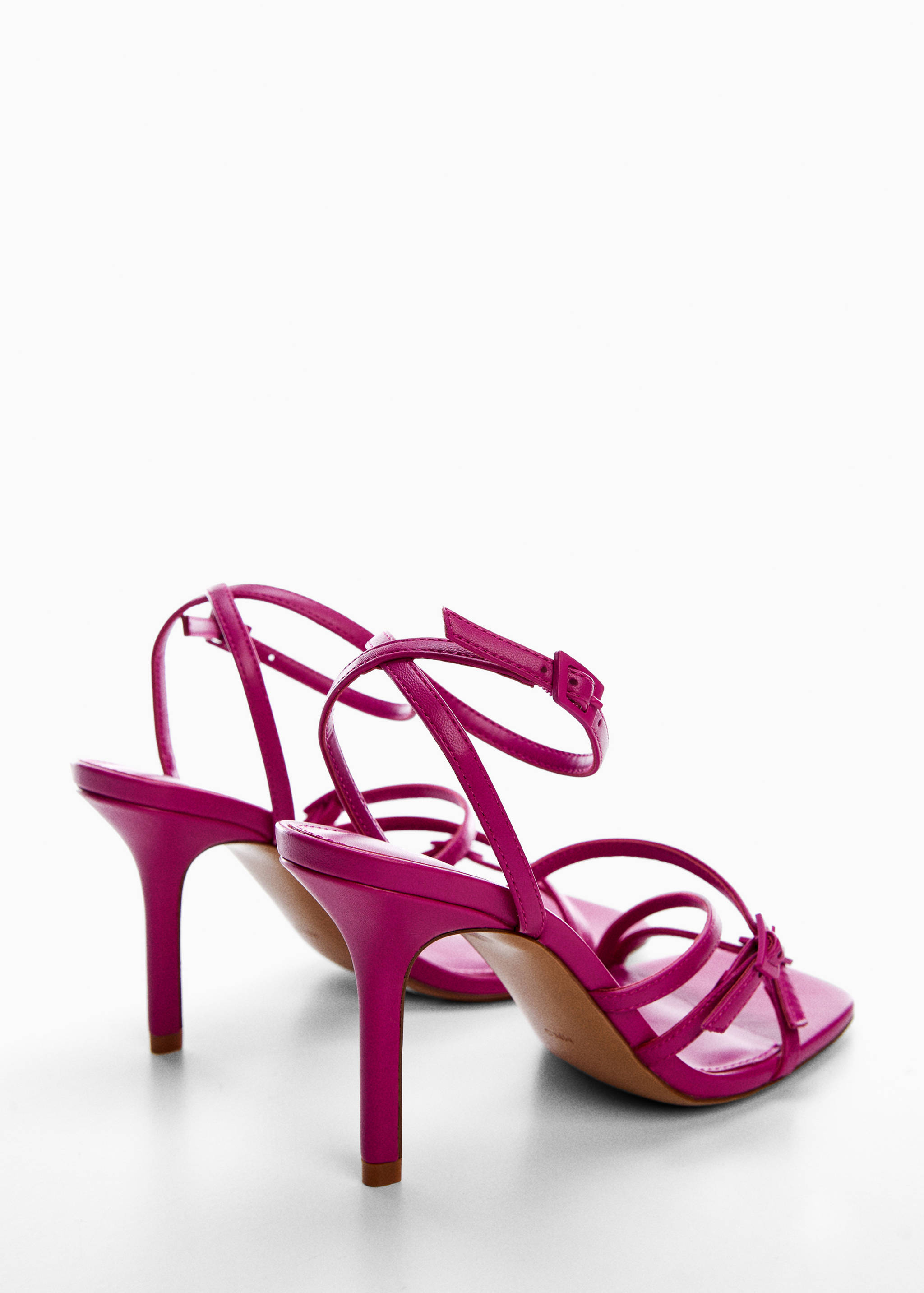High-heeled sandals with buckles - Details of the article 2
