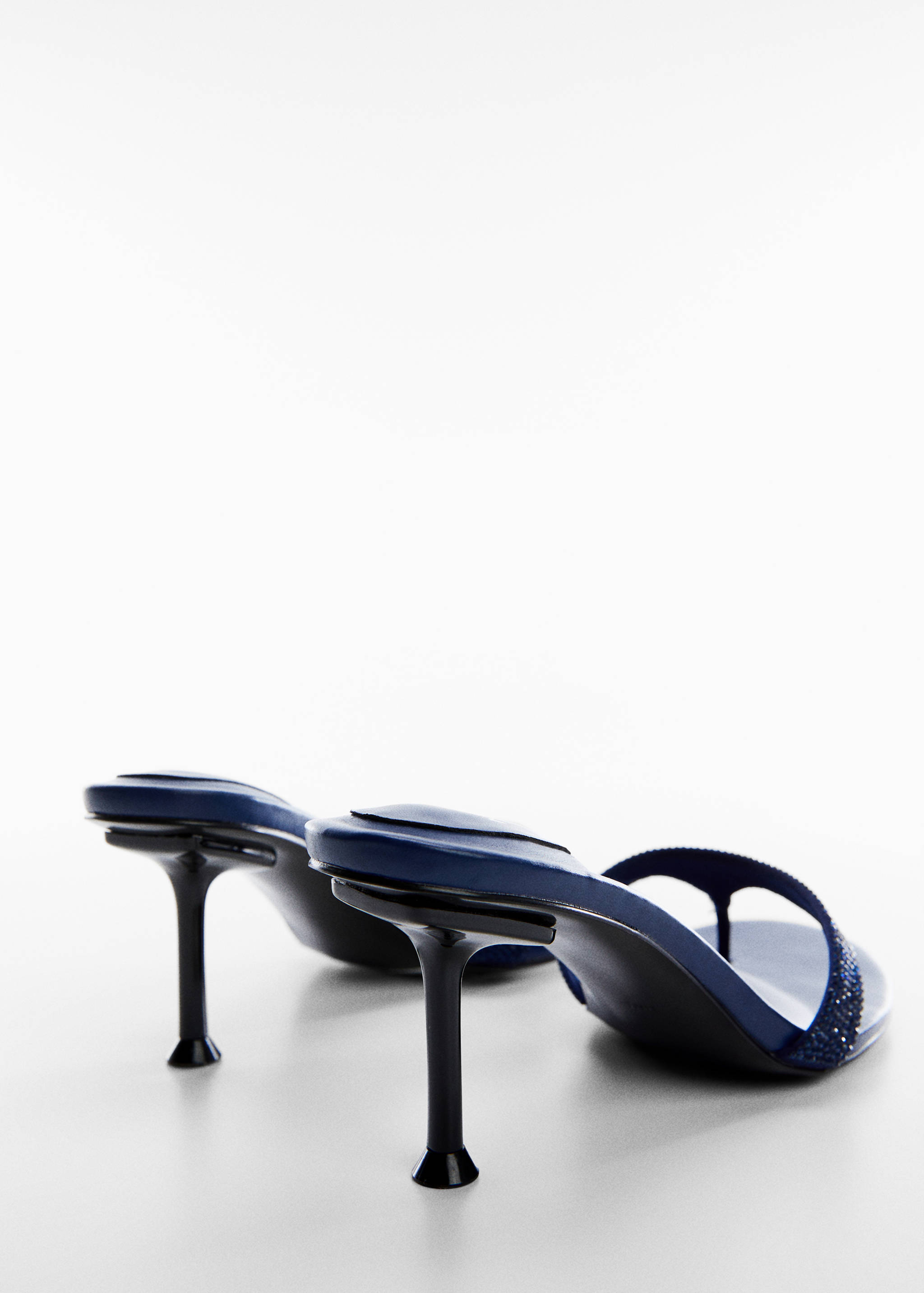 Heeled sandal with strass strap - Details of the article 1