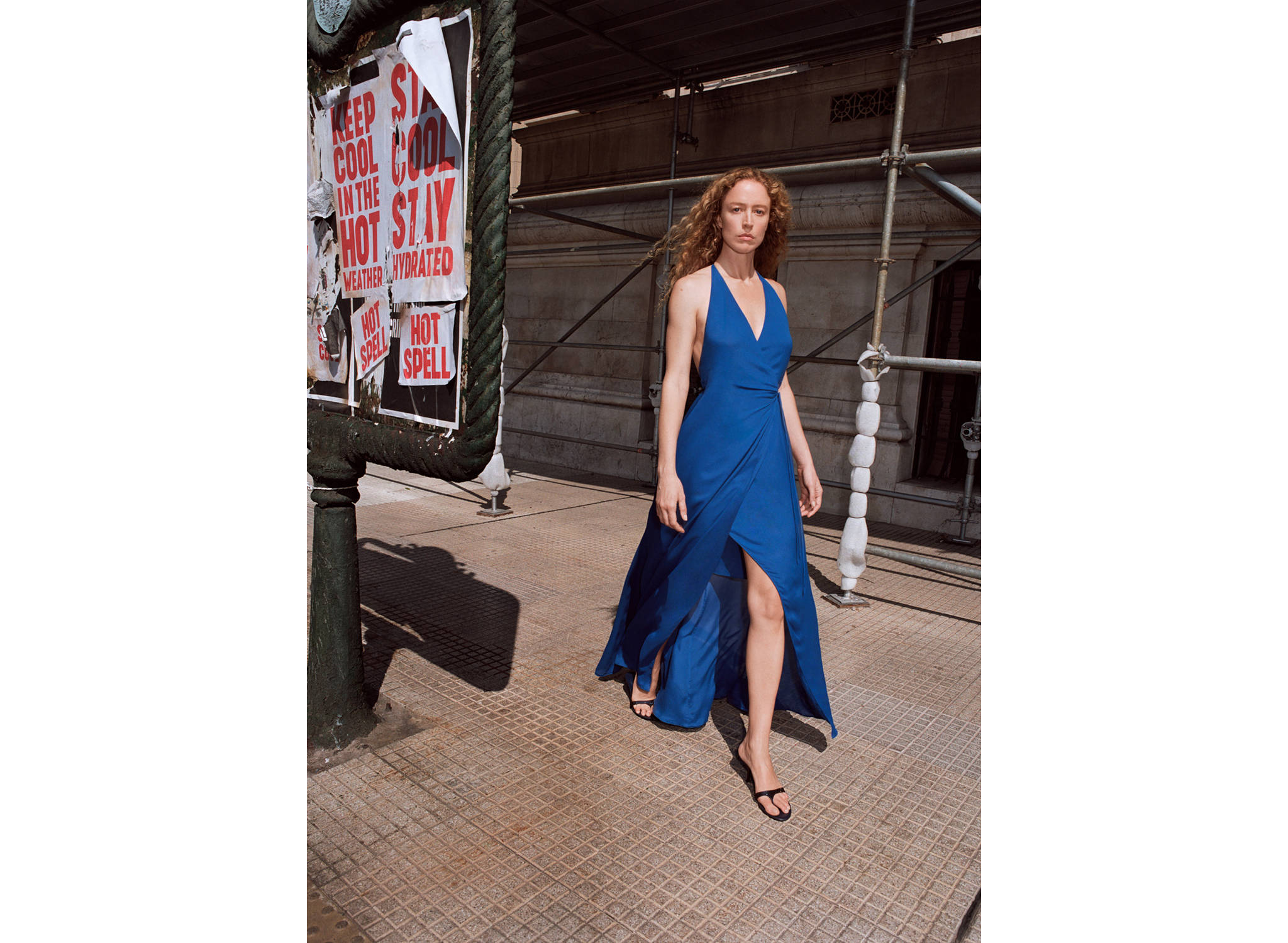 Heeled sandal with strass strap - Details of the article 6