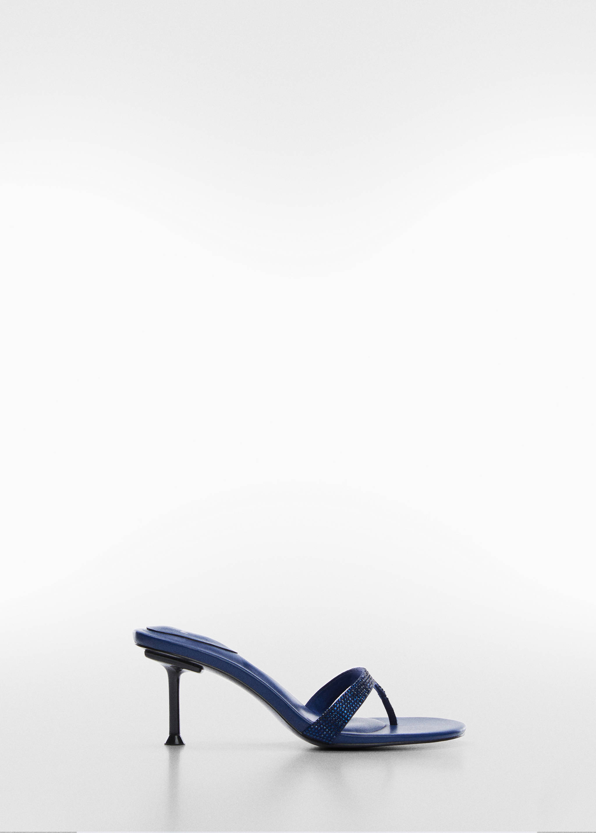 Heeled sandal with strass strap - Article without model