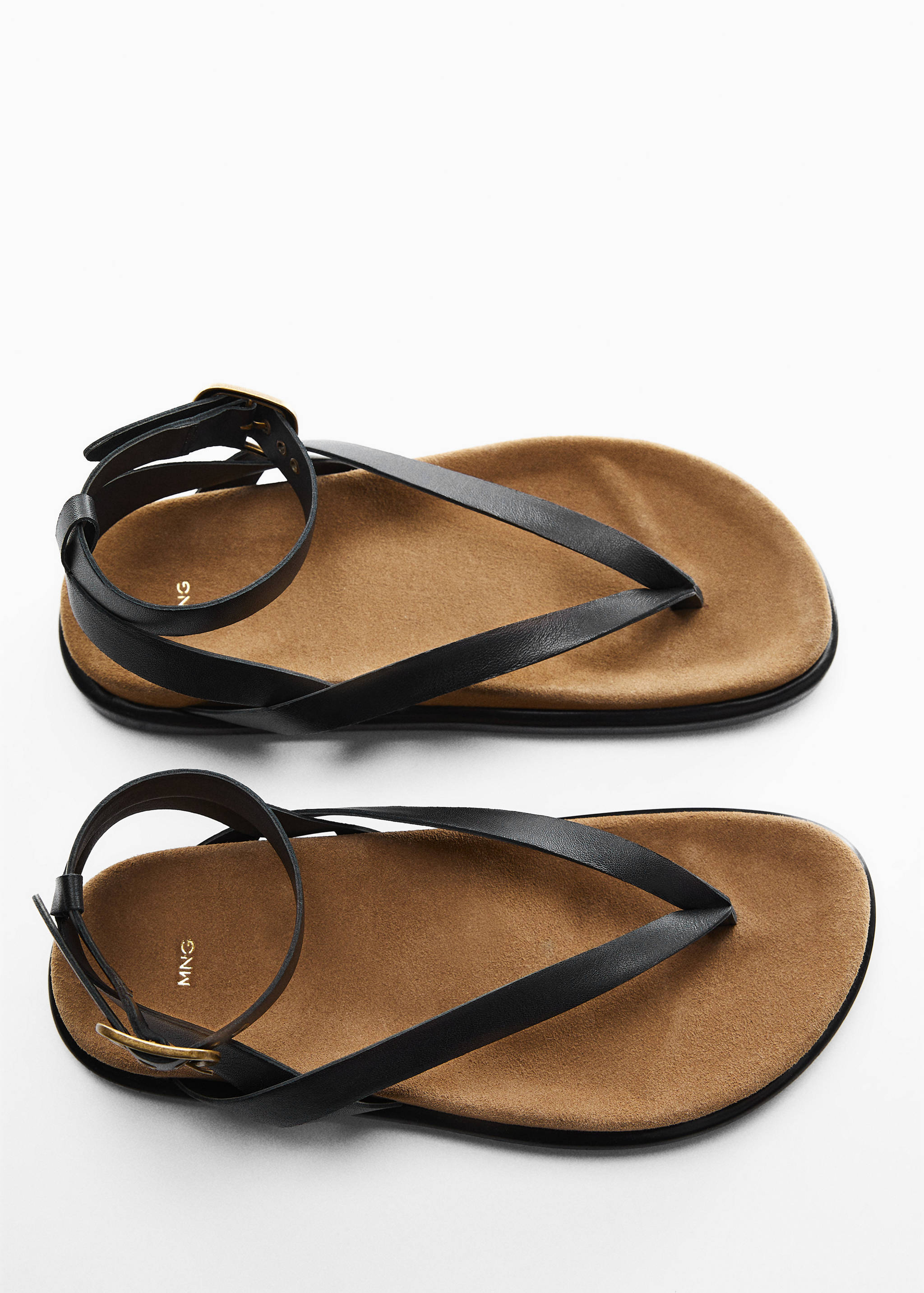 Buckle leather sandals - Details of the article 5