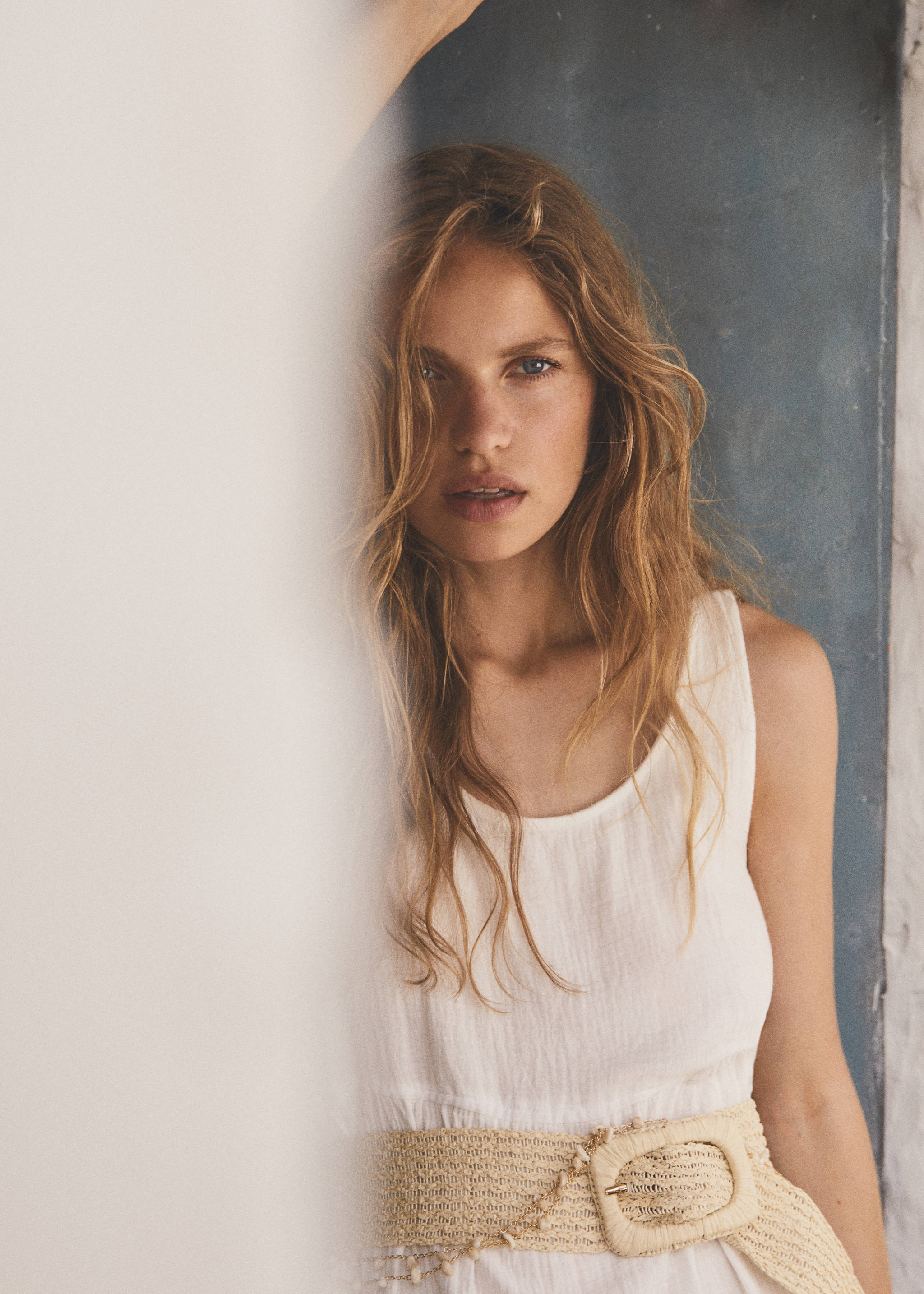 Flared cotton dress - Details of the article 7