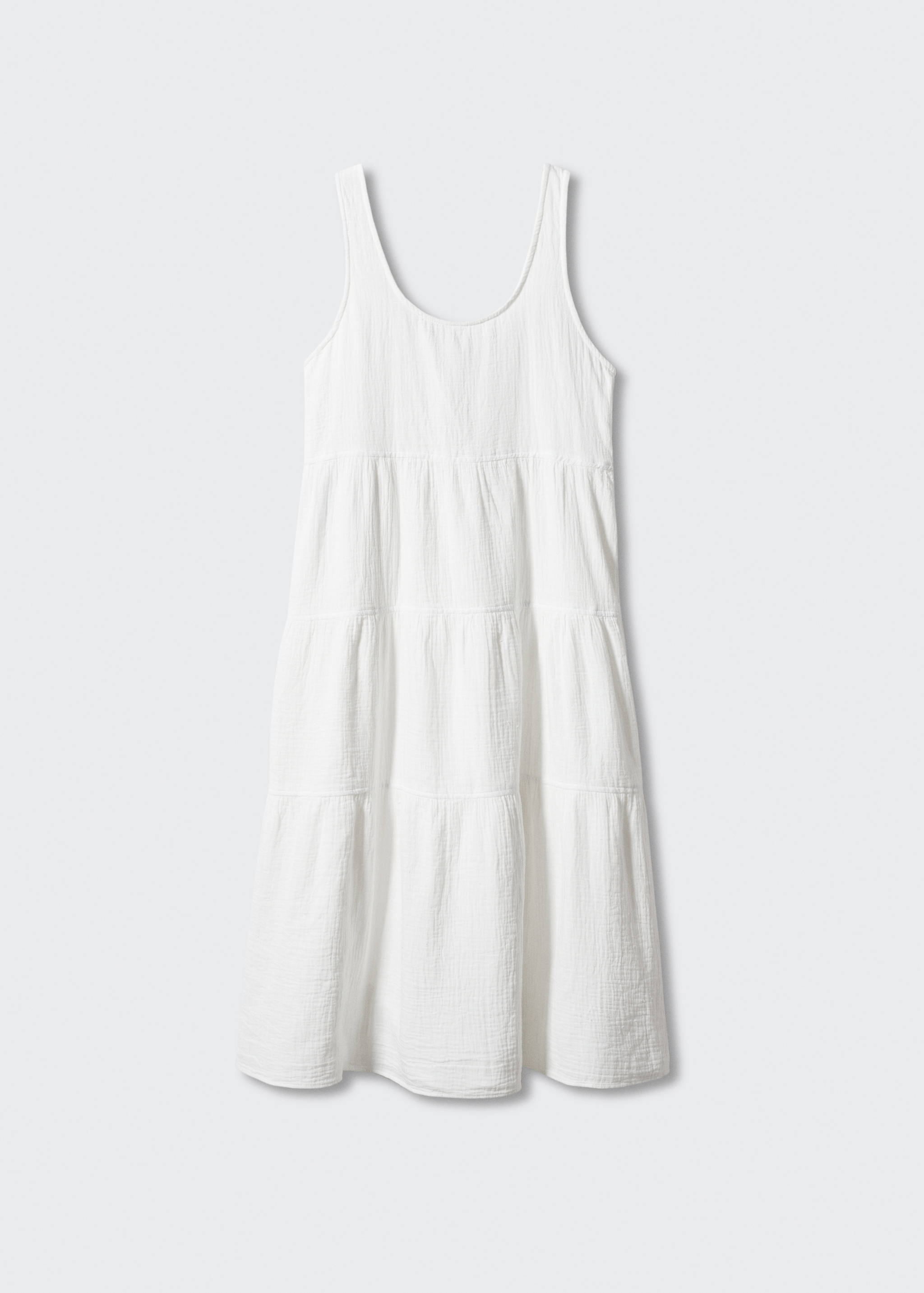 Flared cotton dress - Article without model