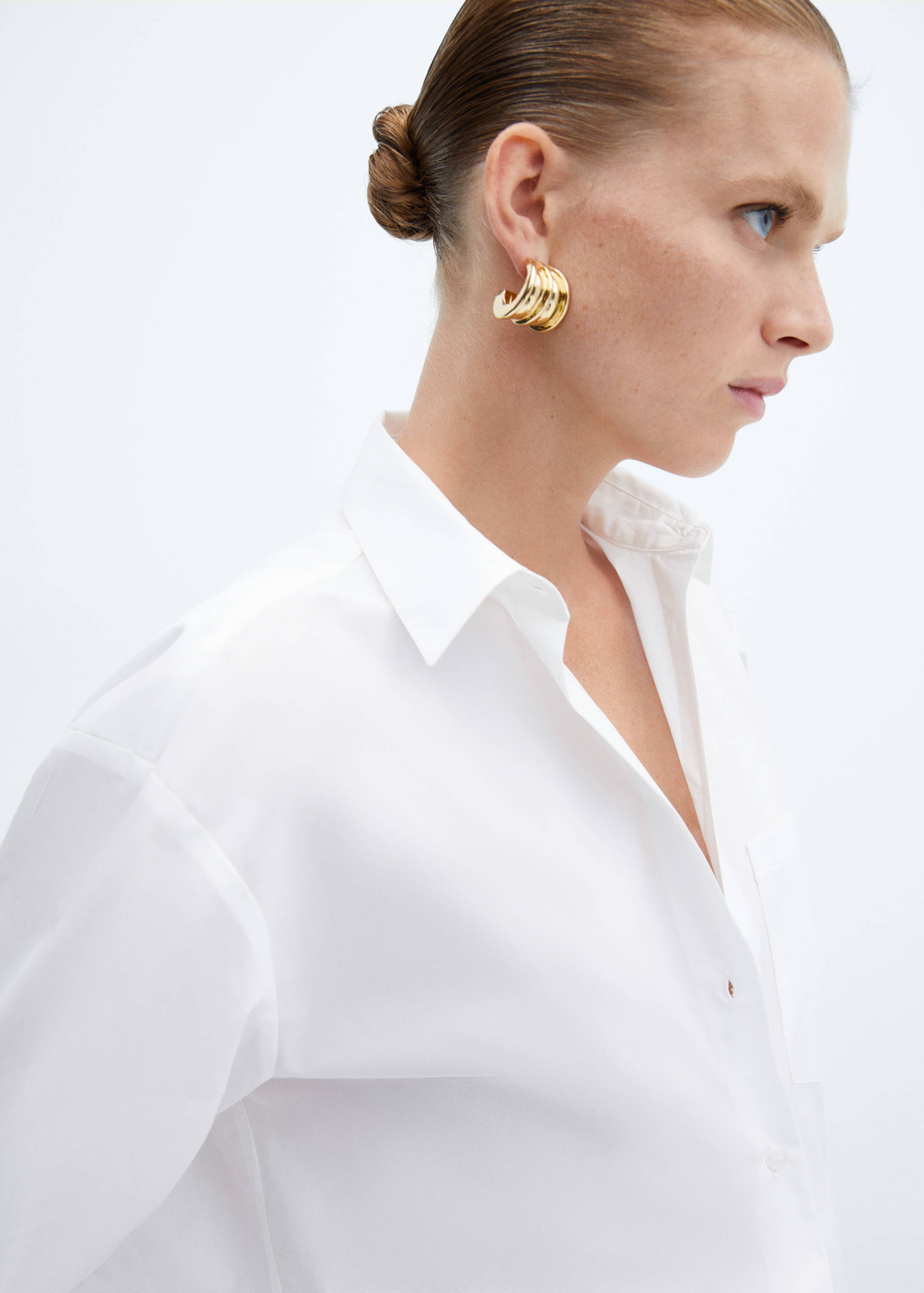 Pocket oversize shirt - Details of the article 1