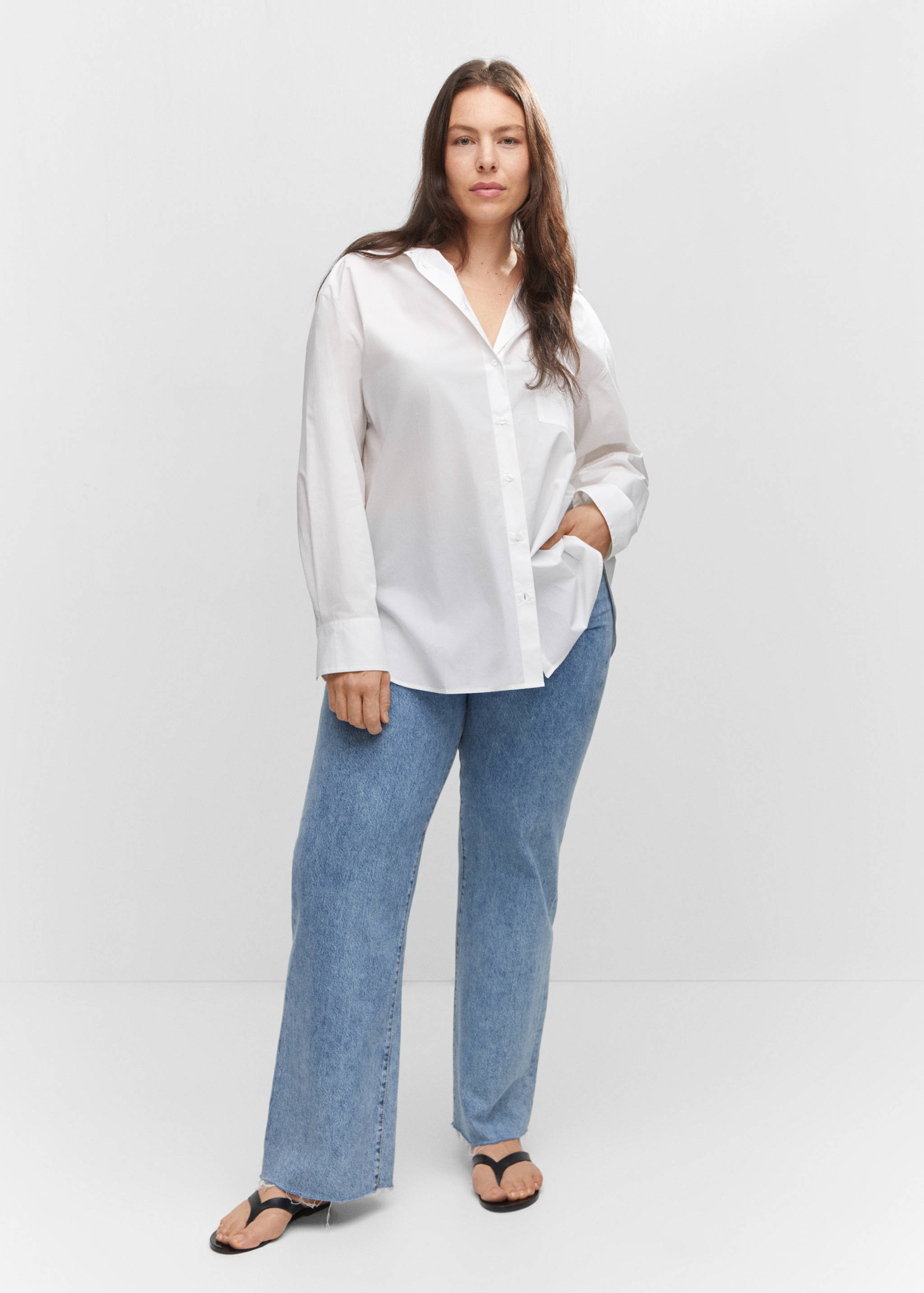 Pocket oversize shirt - Details of the article 3