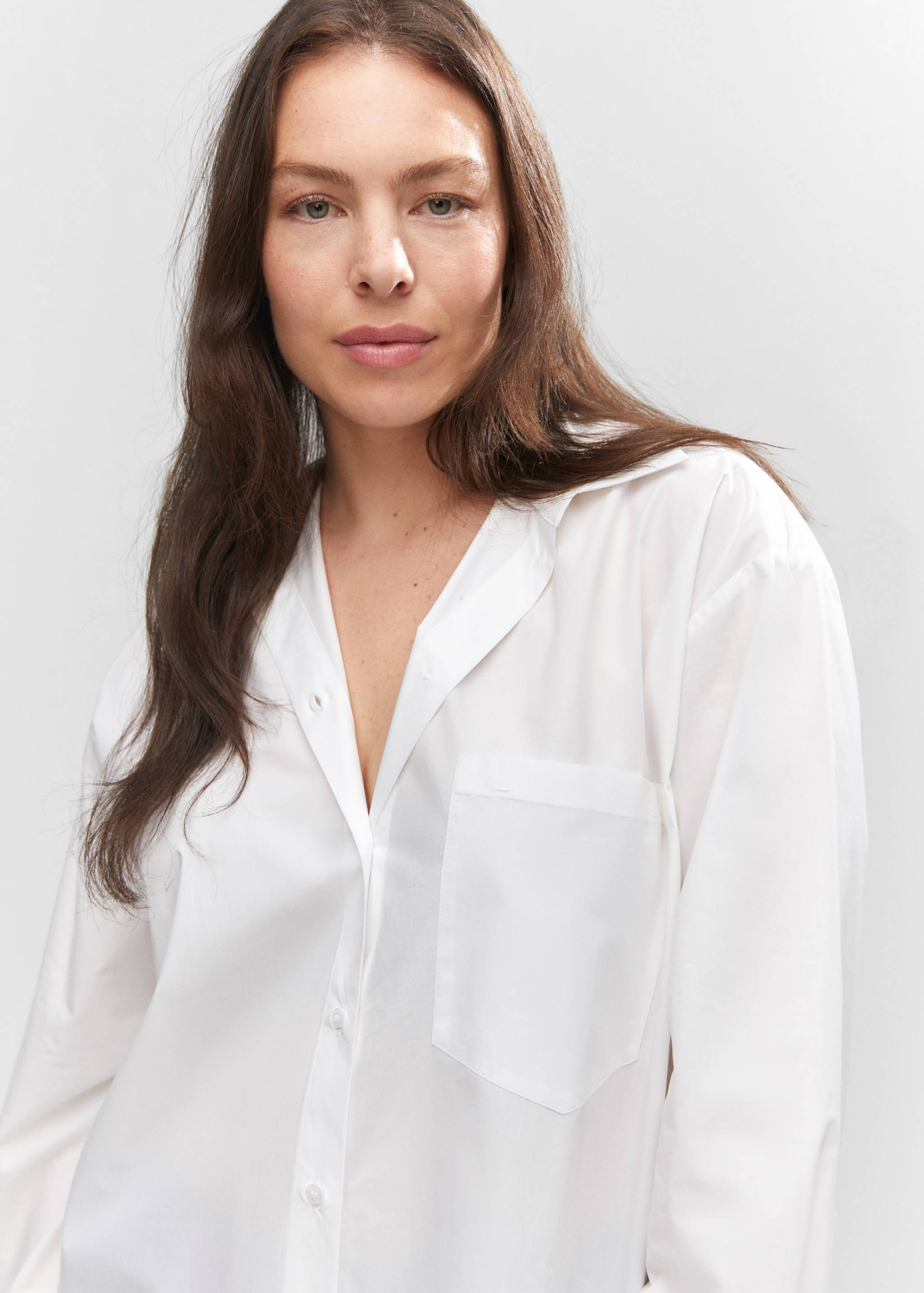 Pocket oversize shirt - Details of the article 4