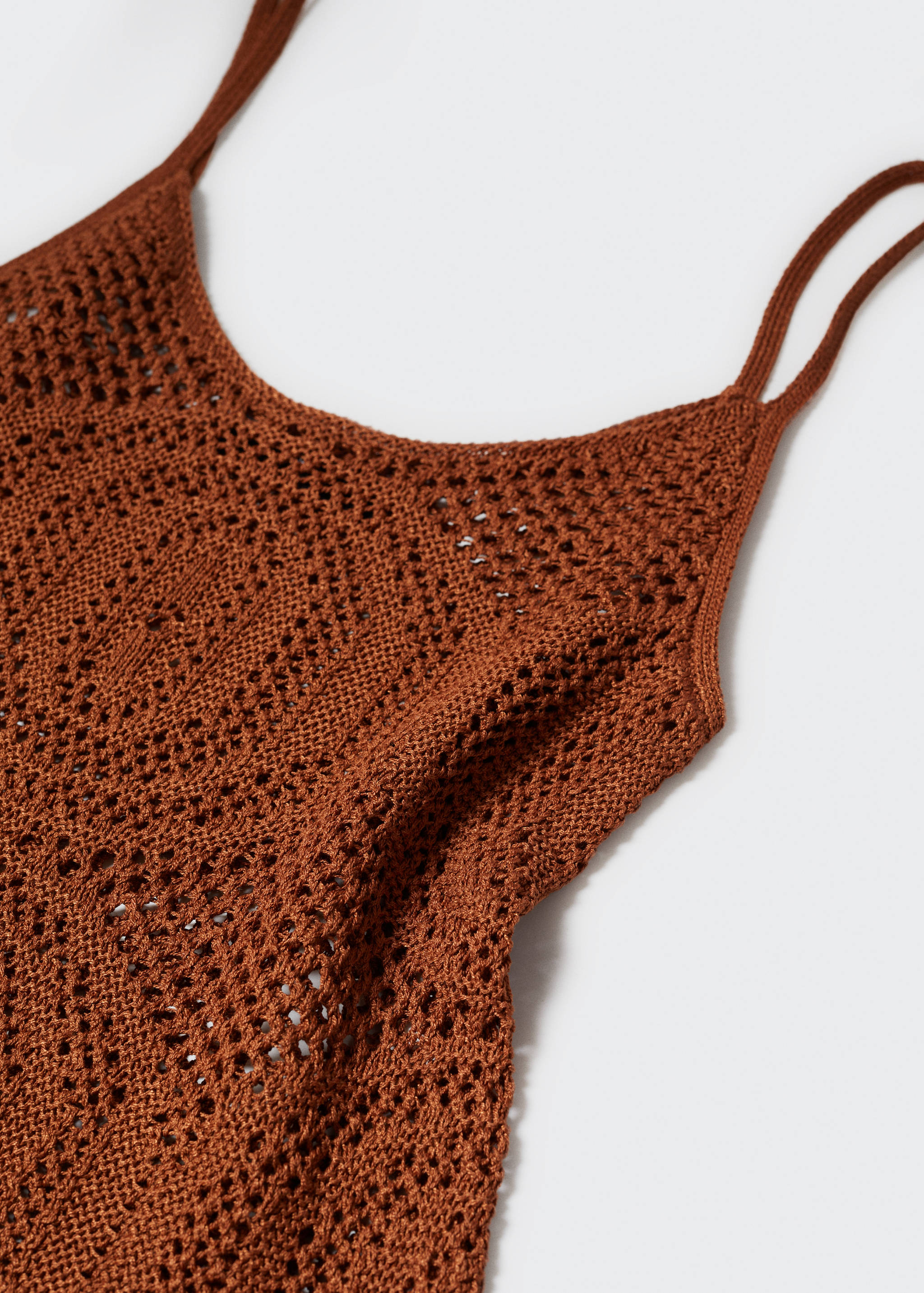 Openwork details knit top - Details of the article 8