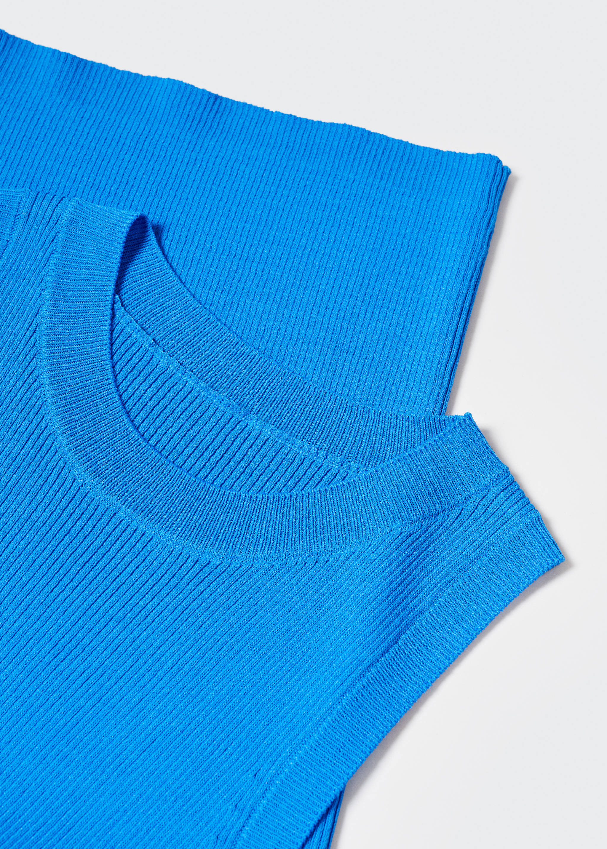 Ribbed knit top - Details of the article 8
