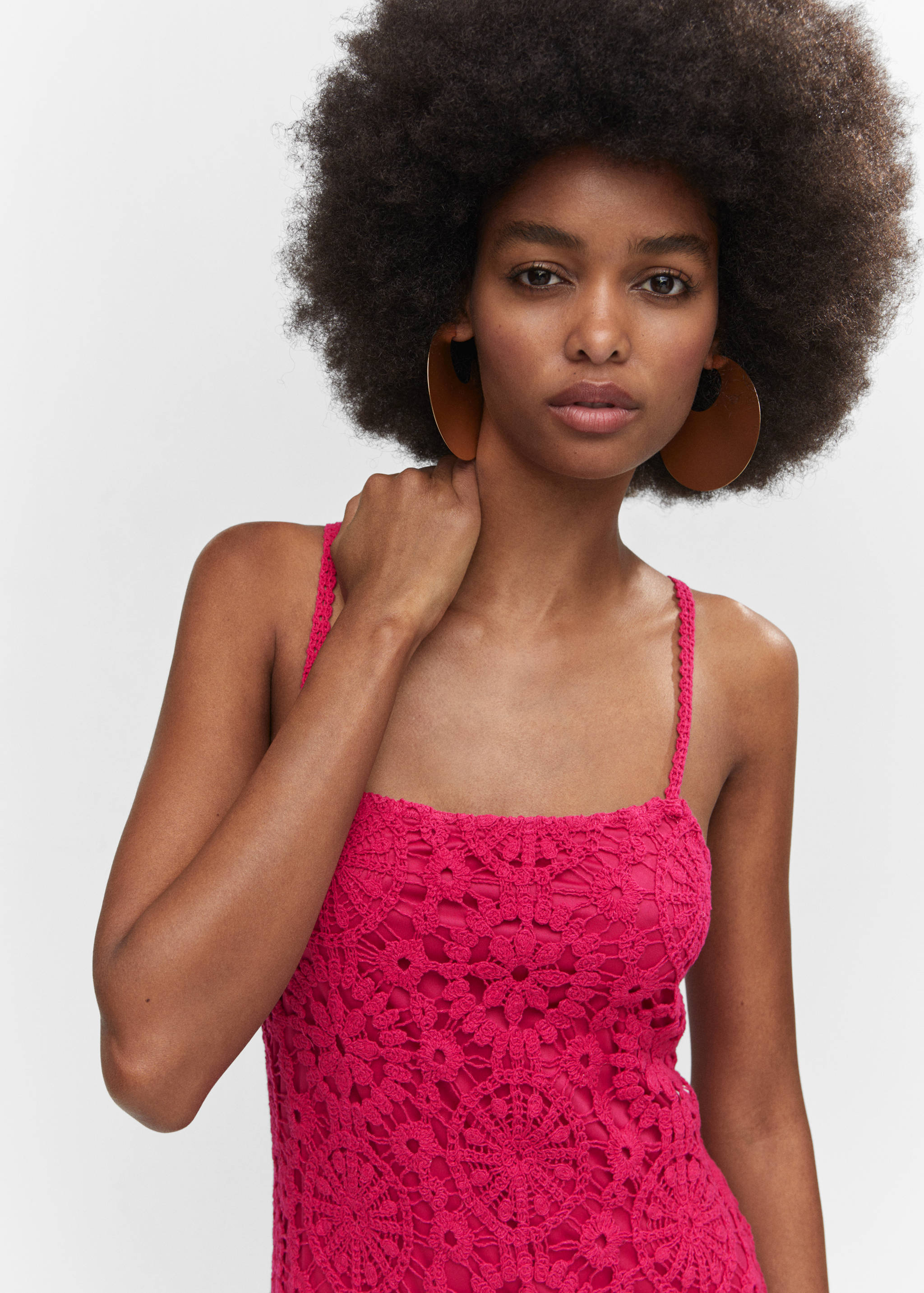 Crochet short dress - Details of the article 1