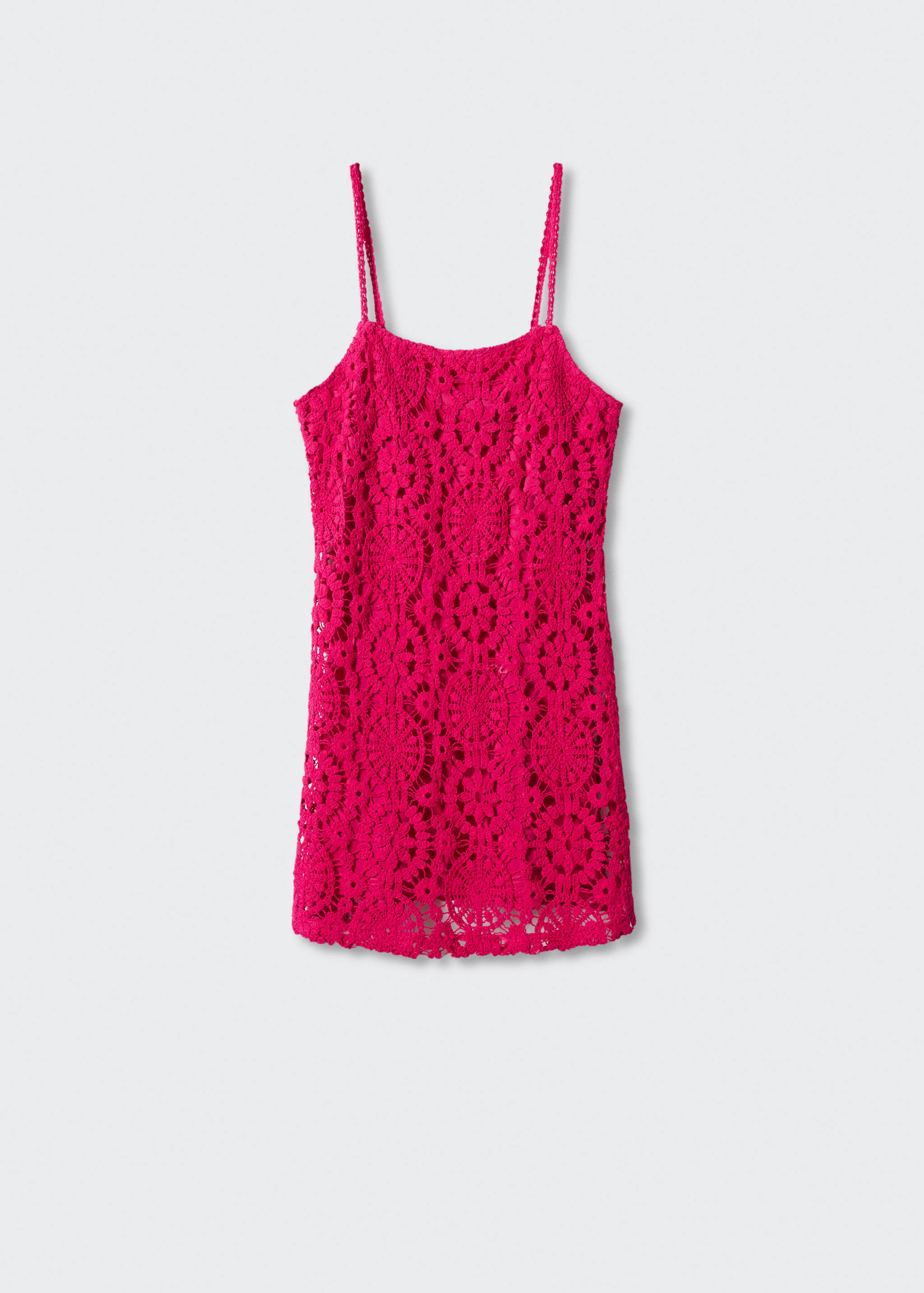 Crochet short dress - Article without model