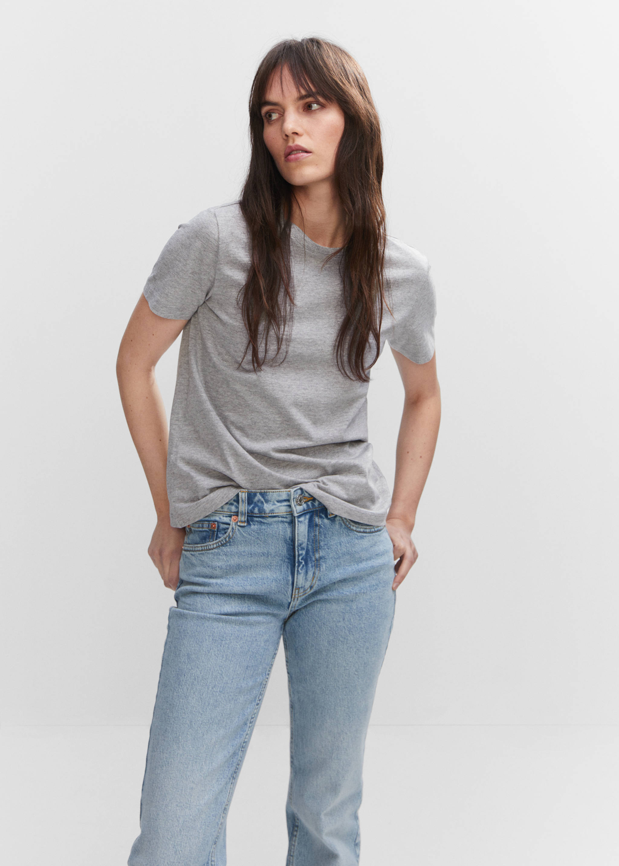 100% cotton t-shirt - Medium plane